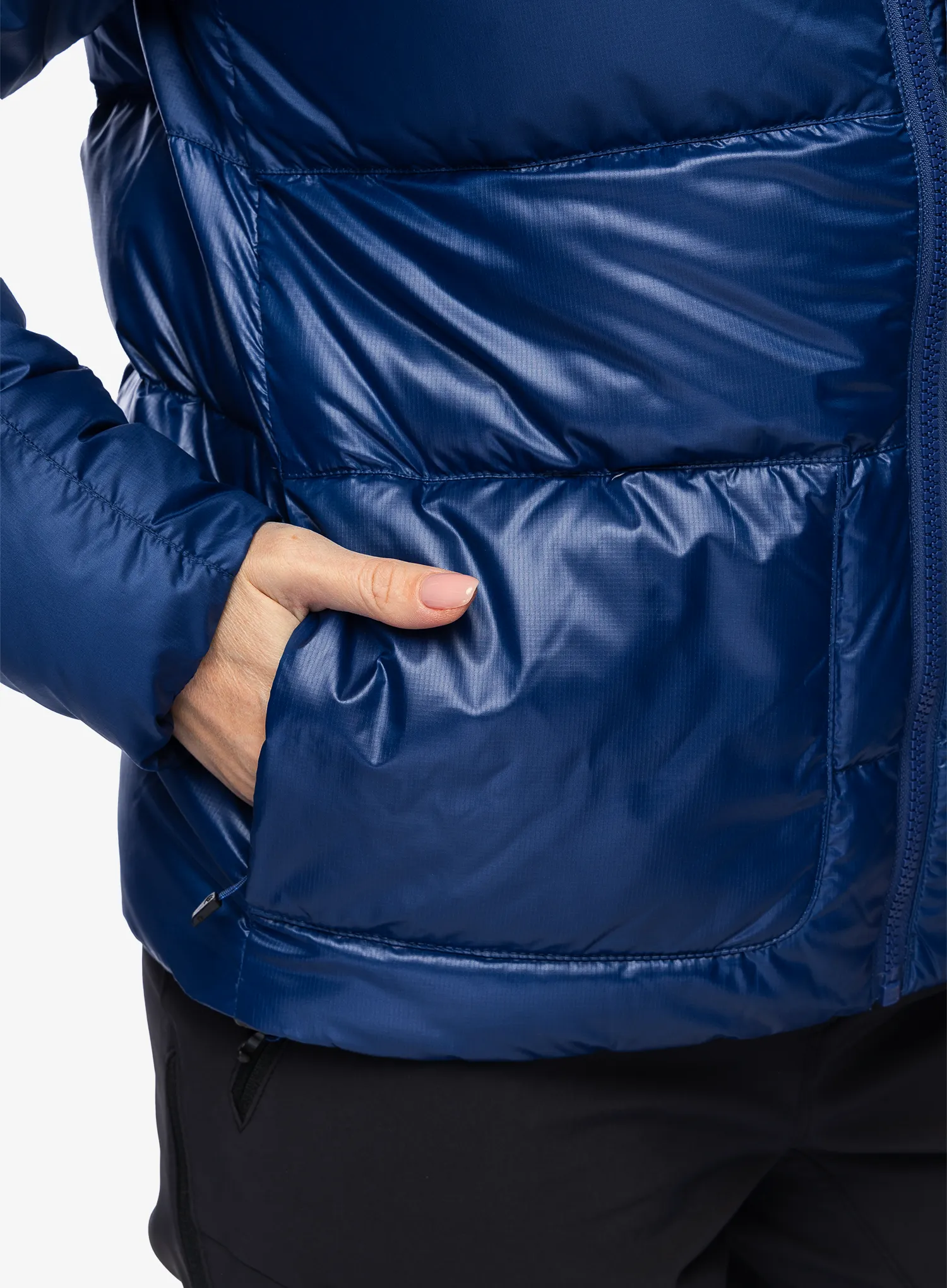 Dámská zimní bunda Marmot Guides Down Hoody - twilight blue