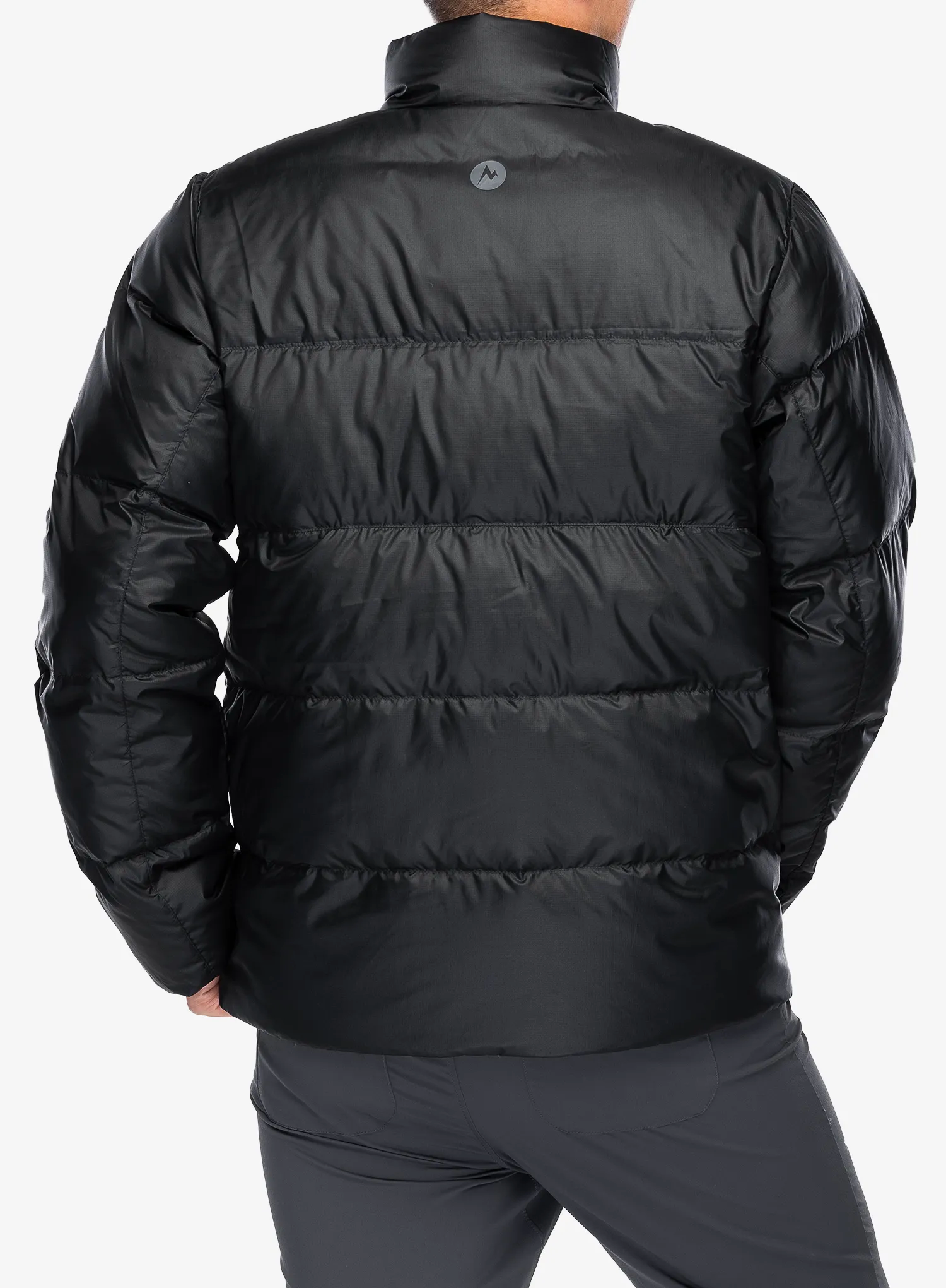 Péřová bunda Marmot Guides Down Jacket - black