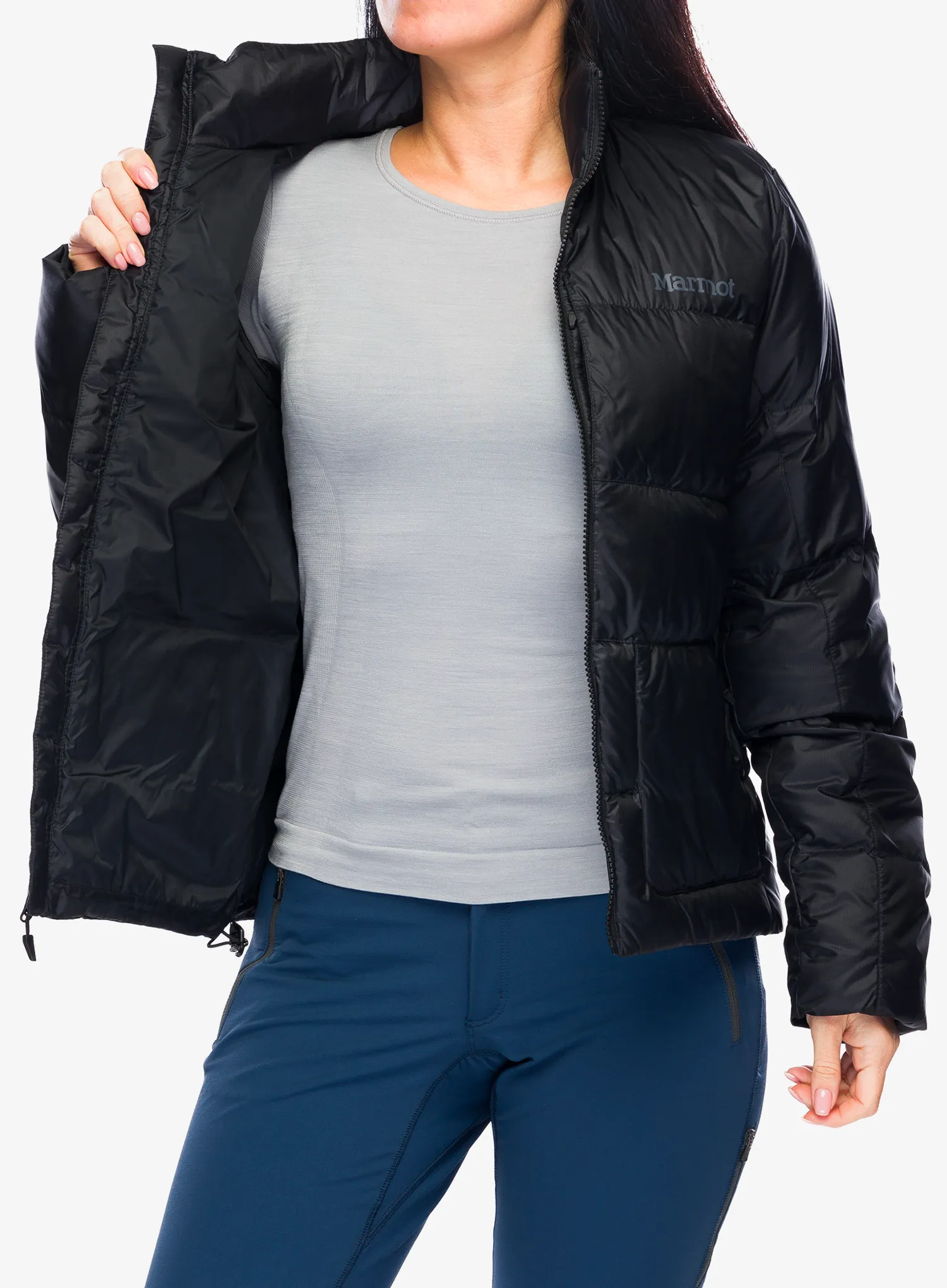Dámská péřová bunda Marmot Guides Down Jacket - black