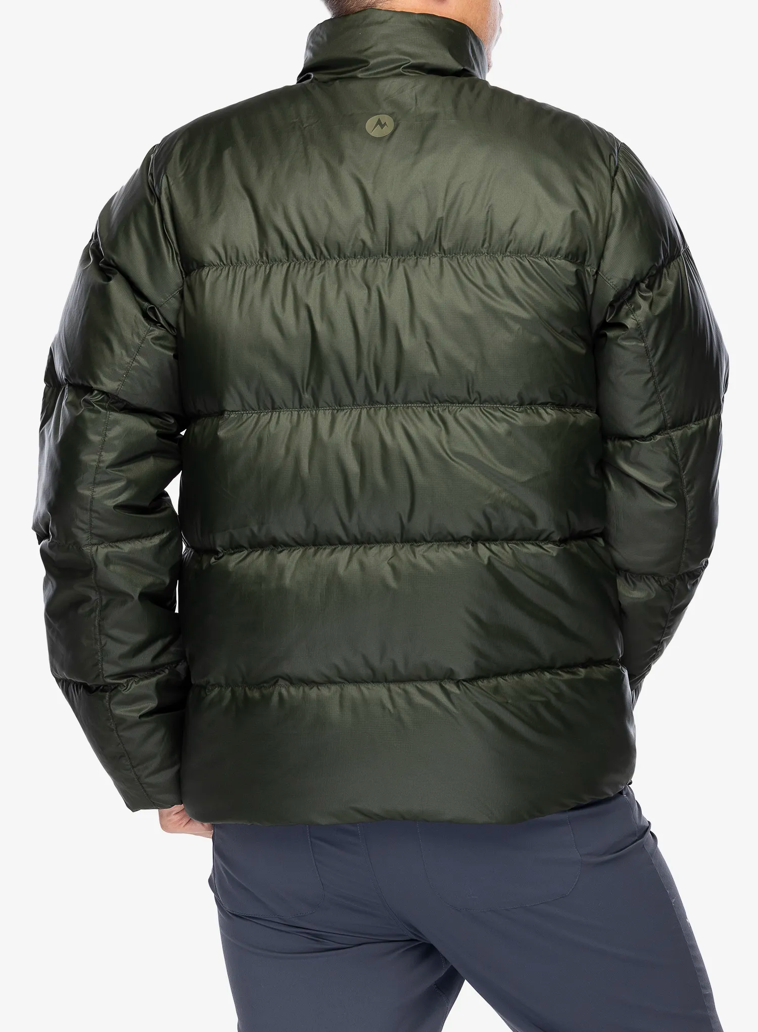 Péřová bunda Marmot Guides Down Jacket - rosin green