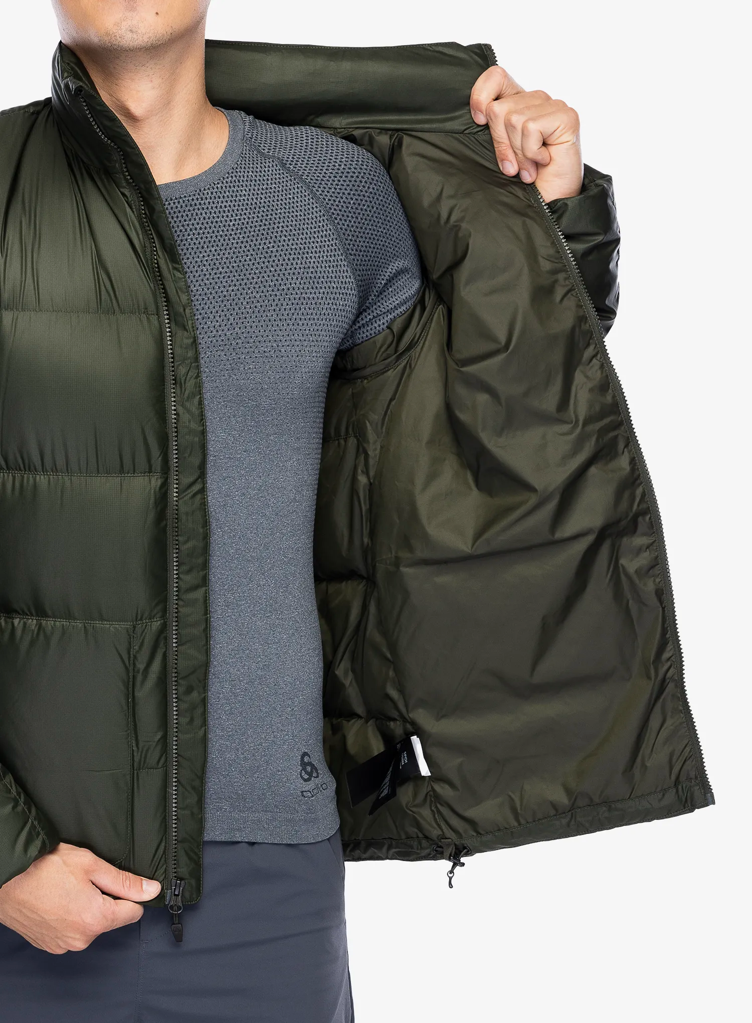 Péřová bunda Marmot Guides Down Jacket - rosin green