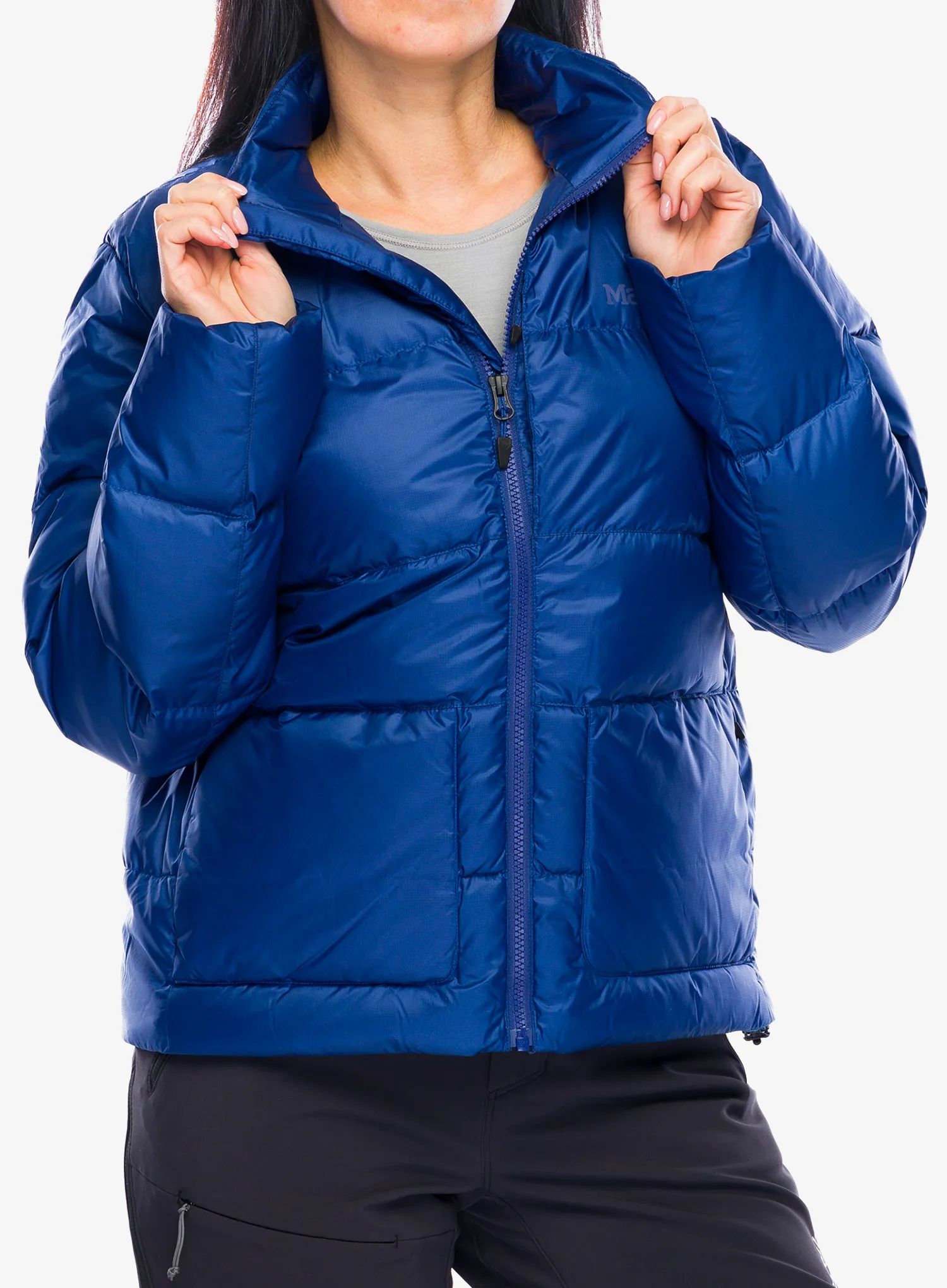 Dámská péřová bunda Marmot Guides Down Jacket - twilight blue