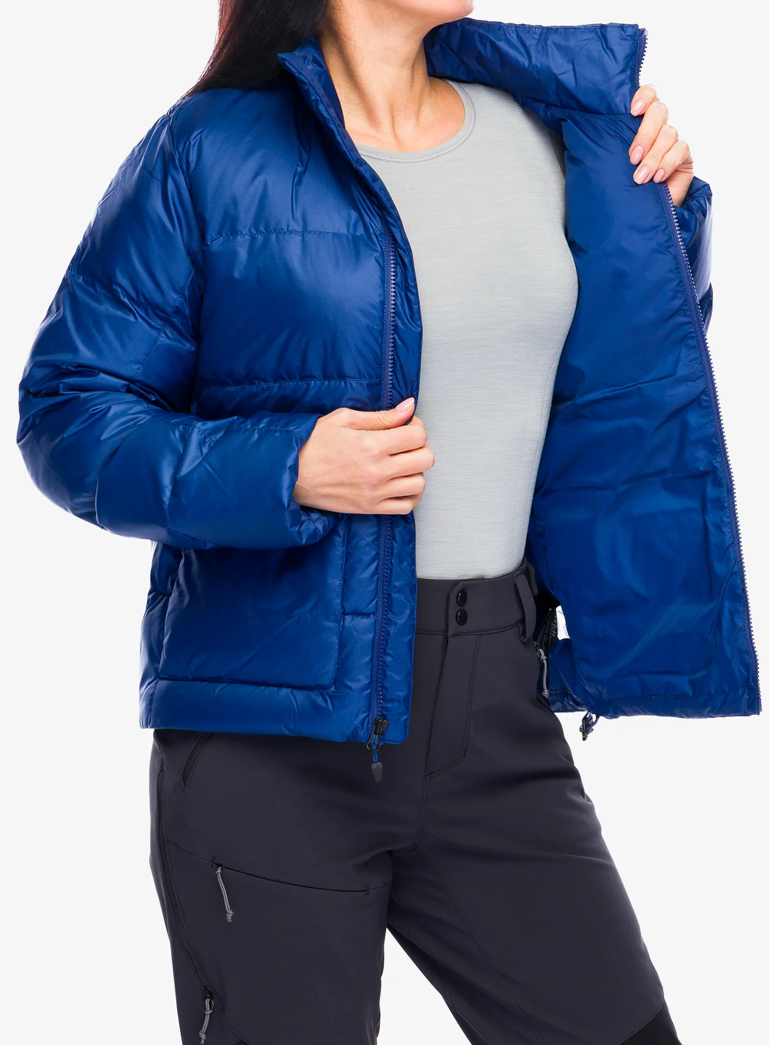 Dámská péřová bunda Marmot Guides Down Jacket - twilight blue
