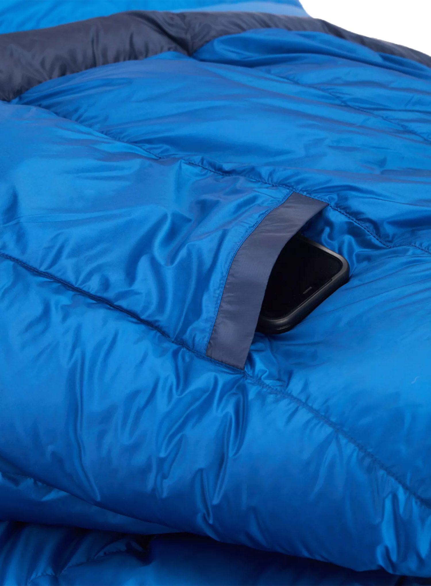 Péřový spacák Marmot Helium Long (198 cm) - arctic navy/dark azure