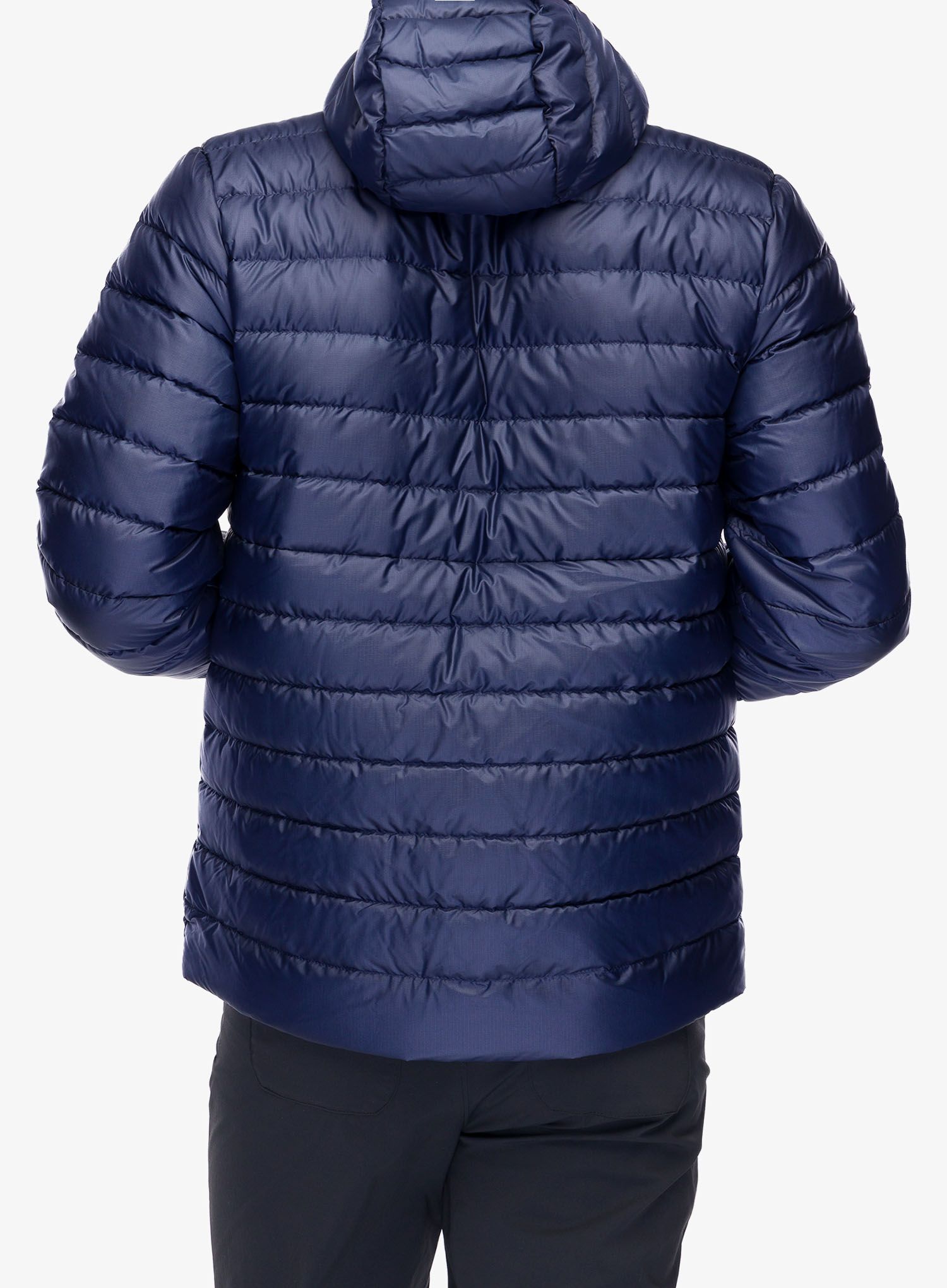 Péřová bunda Marmot Highlander Hoody - arctic navy