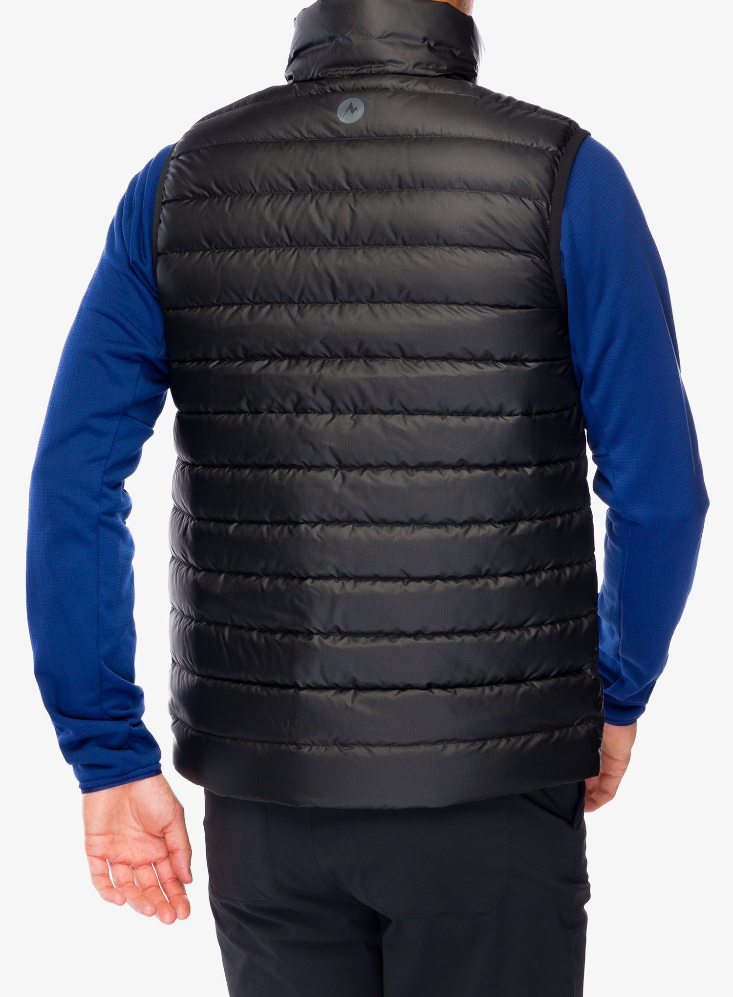 Péřová vesta Marmot Highlander Vest - black