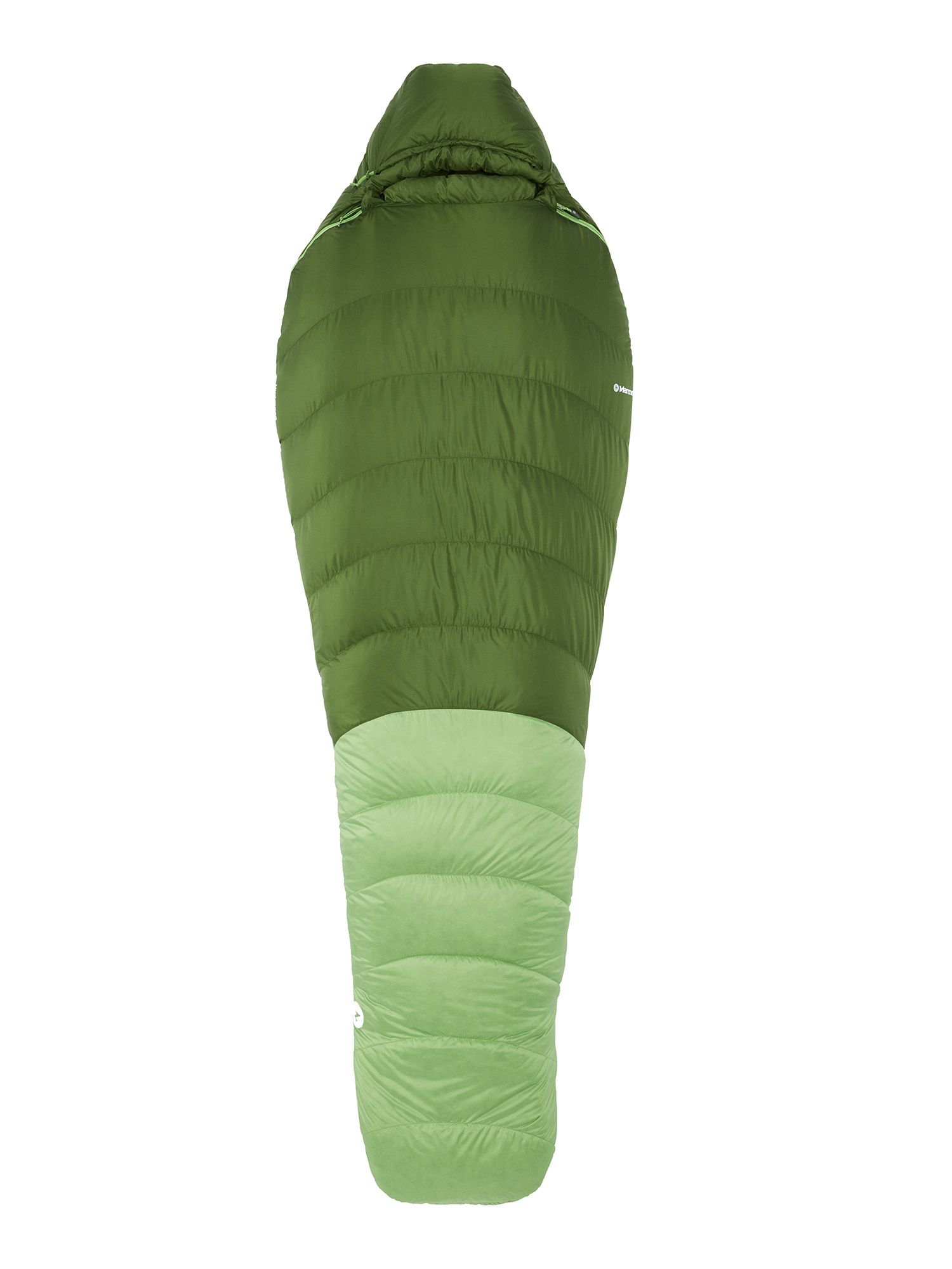 Péřový spacák Marmot Hydrogen Long (198 cm) - foliage/kiwi