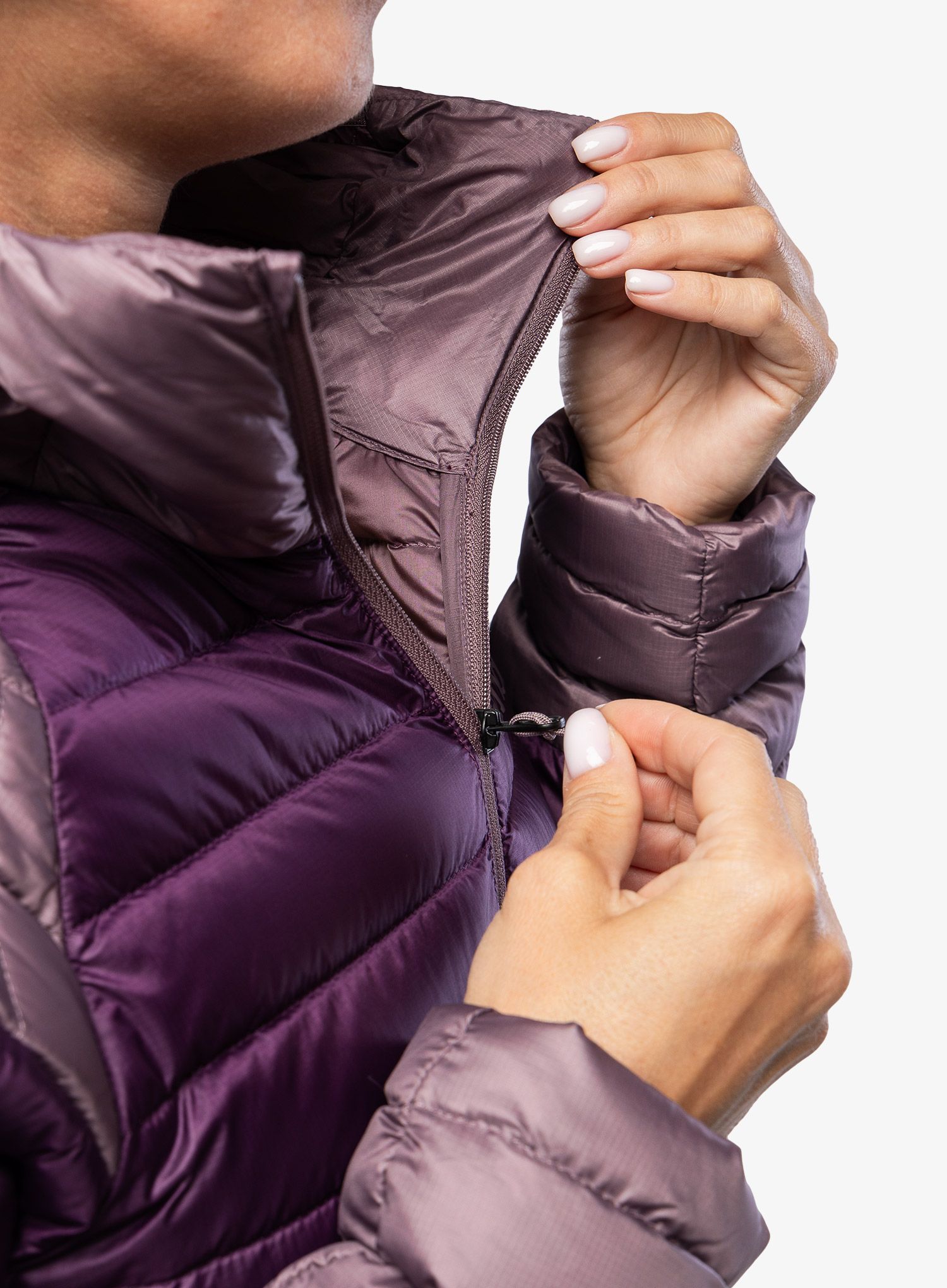 Dámská péřová bunda Marmot Hype Down Hoody - hazy purple/purple fig