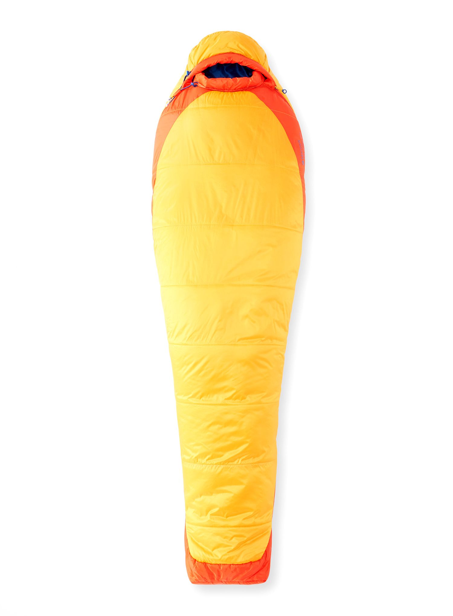 Dětský spacák Marmot Kids Trestles Elite Eco 30 (152 cm) - solar/red sun