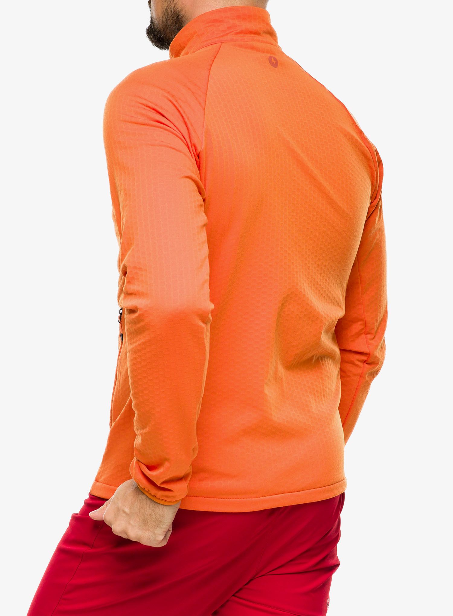 Fleece mikina Marmot Leconte Fleece Jacket - tangelo
