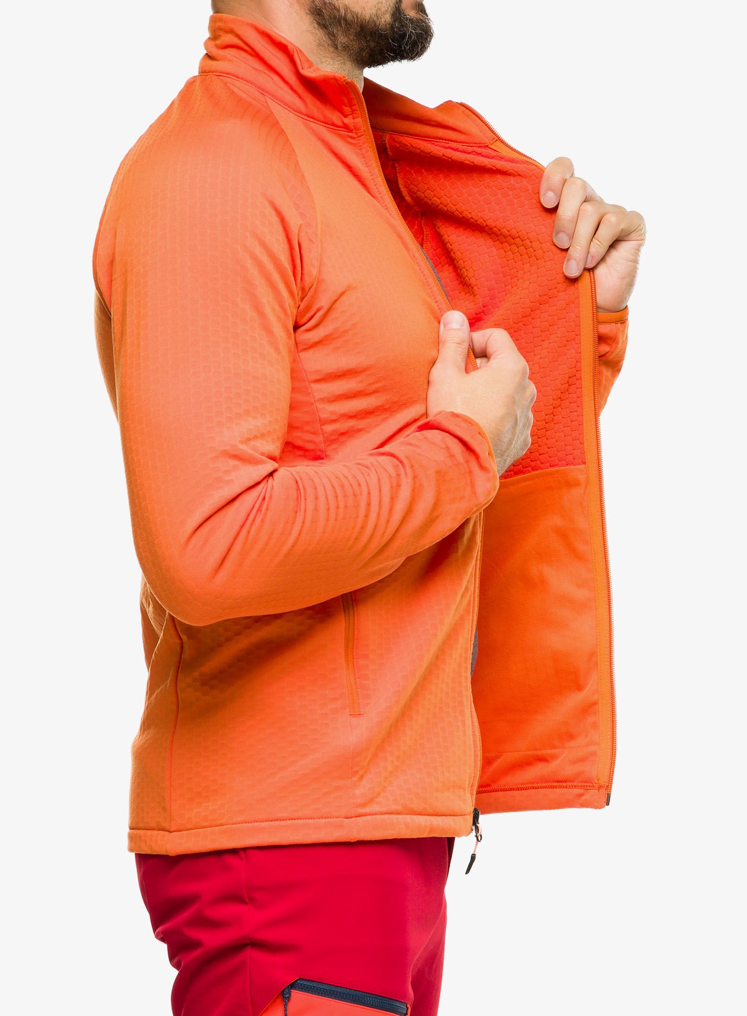 Fleece mikina Marmot Leconte Fleece Jacket - tangelo