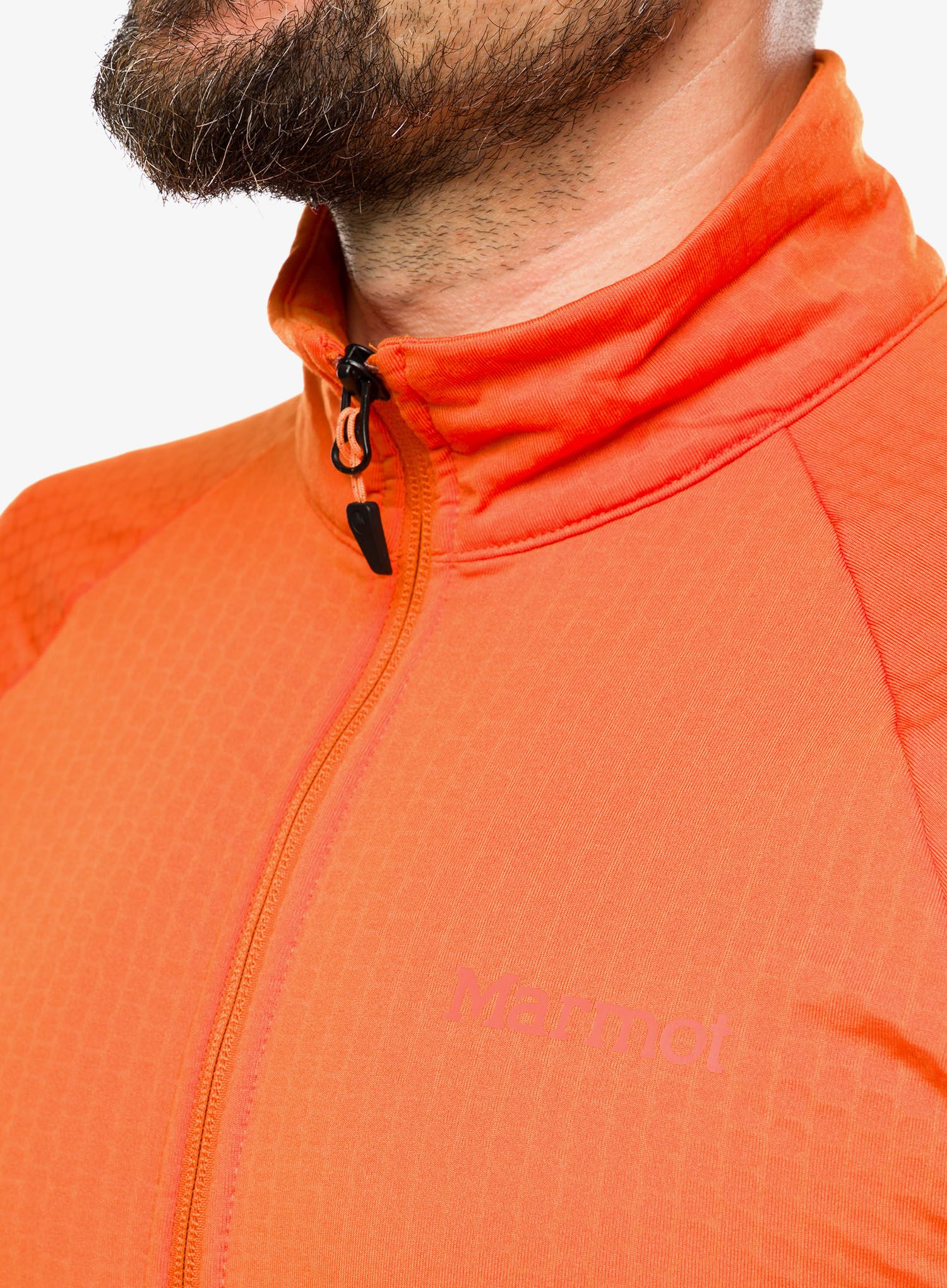 Fleece mikina Marmot Leconte Fleece Jacket - tangelo