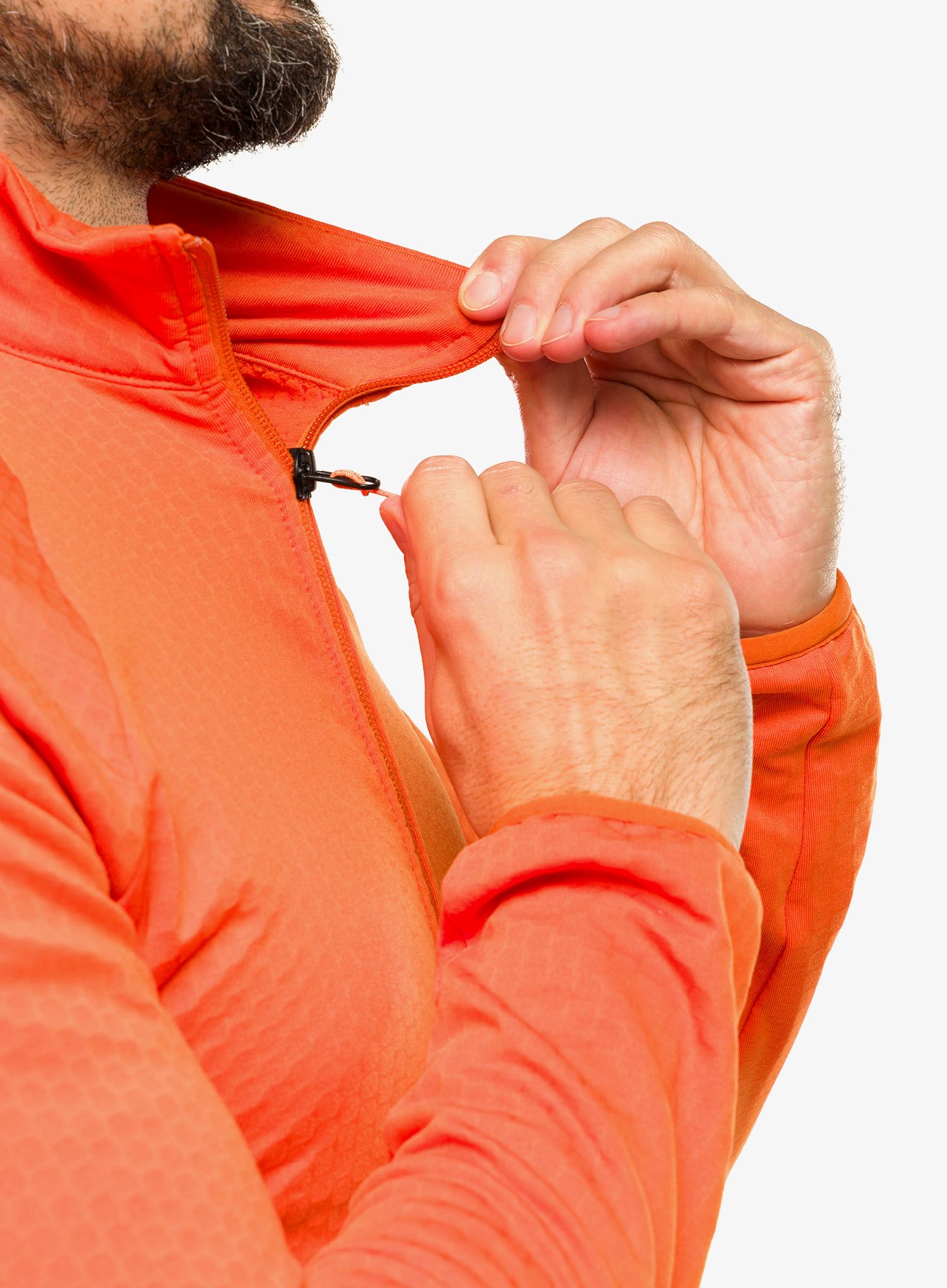 Fleece mikina Marmot Leconte Fleece Jacket - tangelo