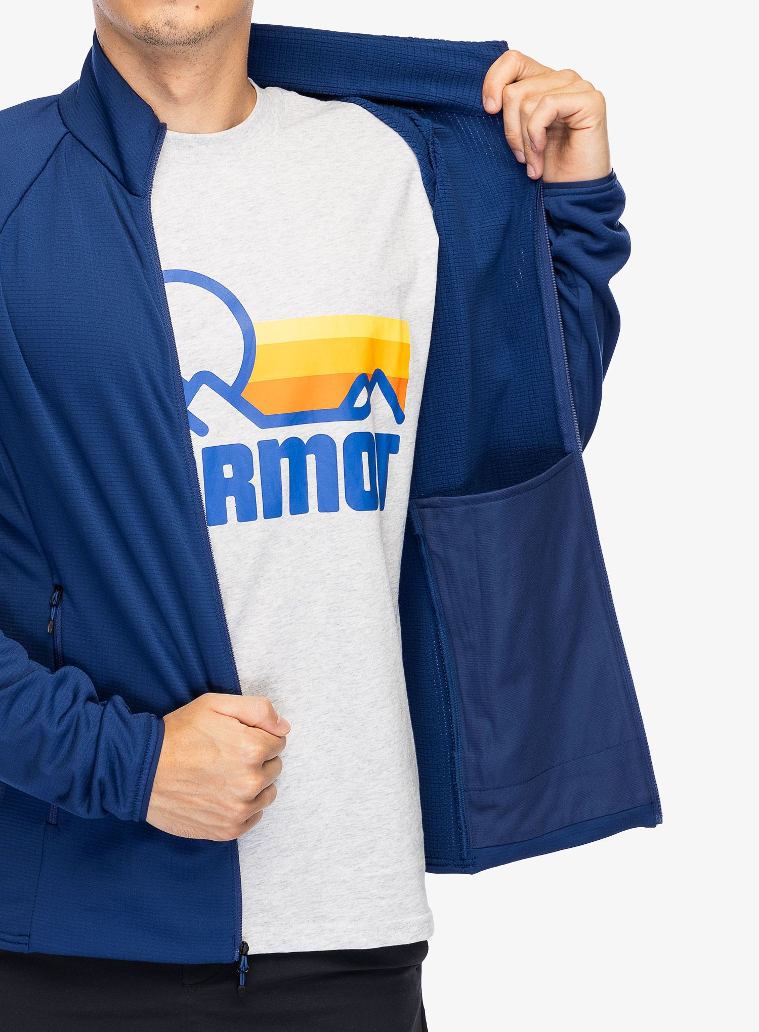 Fleece mikina Marmot Leconte Fleece Jacket - twilight blue