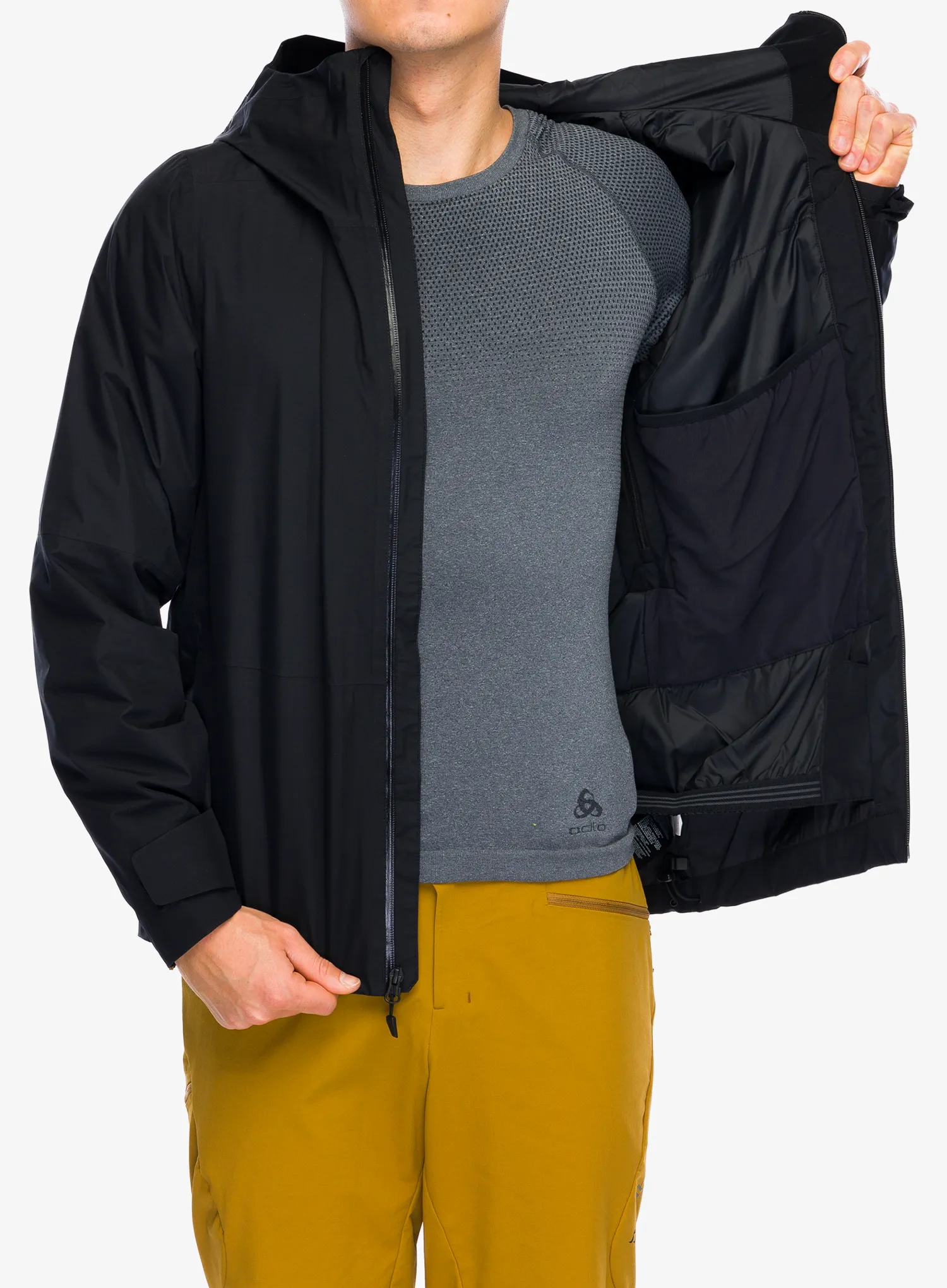 Lyžařská bunda Marmot Lightray Jacket - black/black