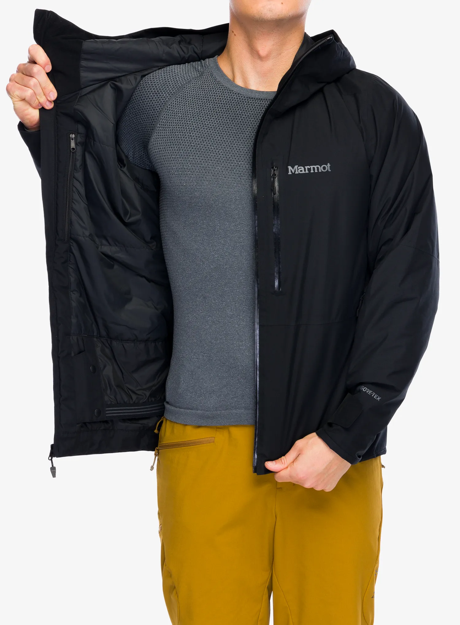 Lyžařská bunda Marmot Lightray Jacket - black/black