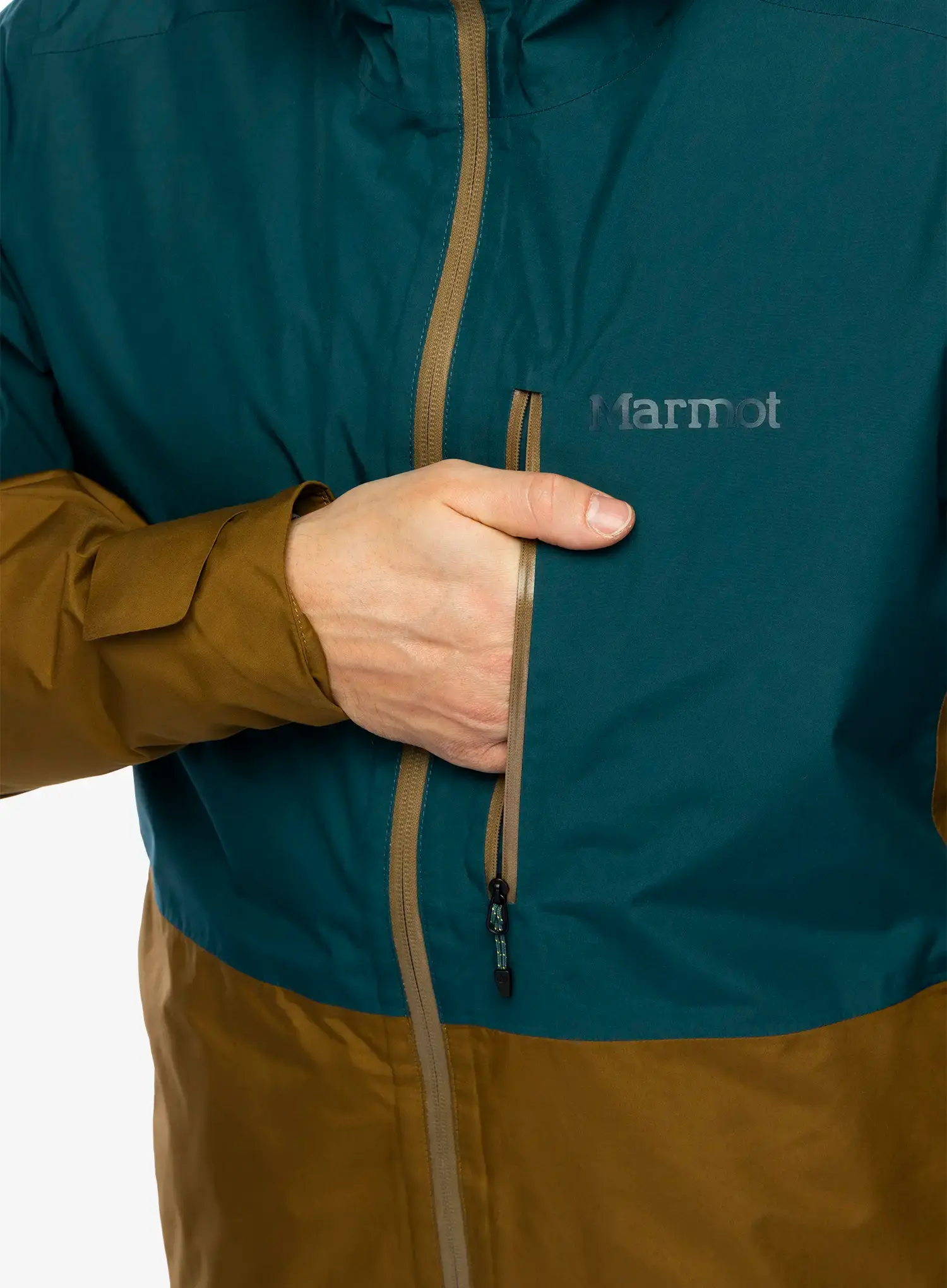 Lyžařská bunda Marmot Lightray Jacket - dark jungle/hazel