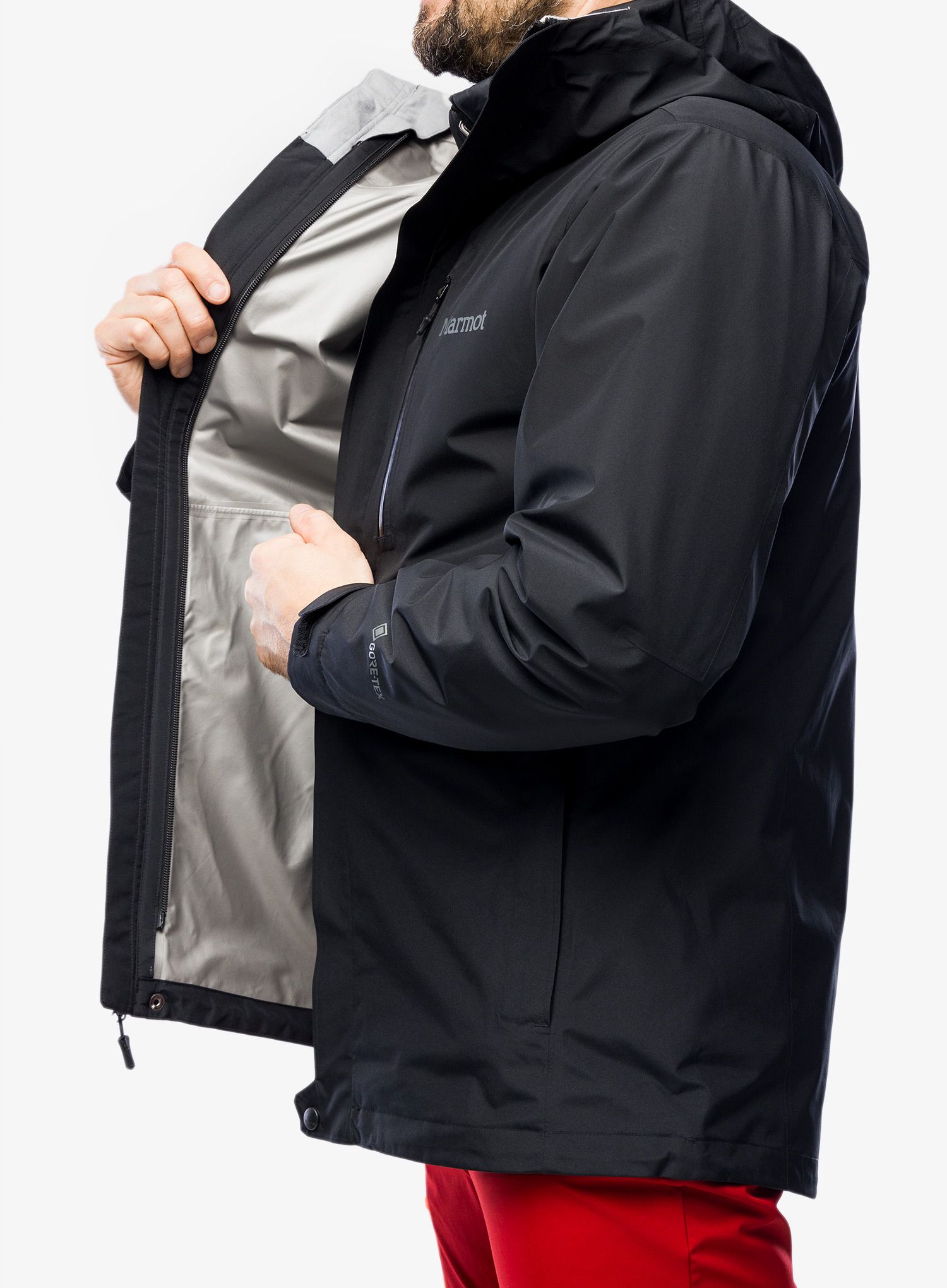Bunda 3v1 Marmot Minimalist Component Jacket - black