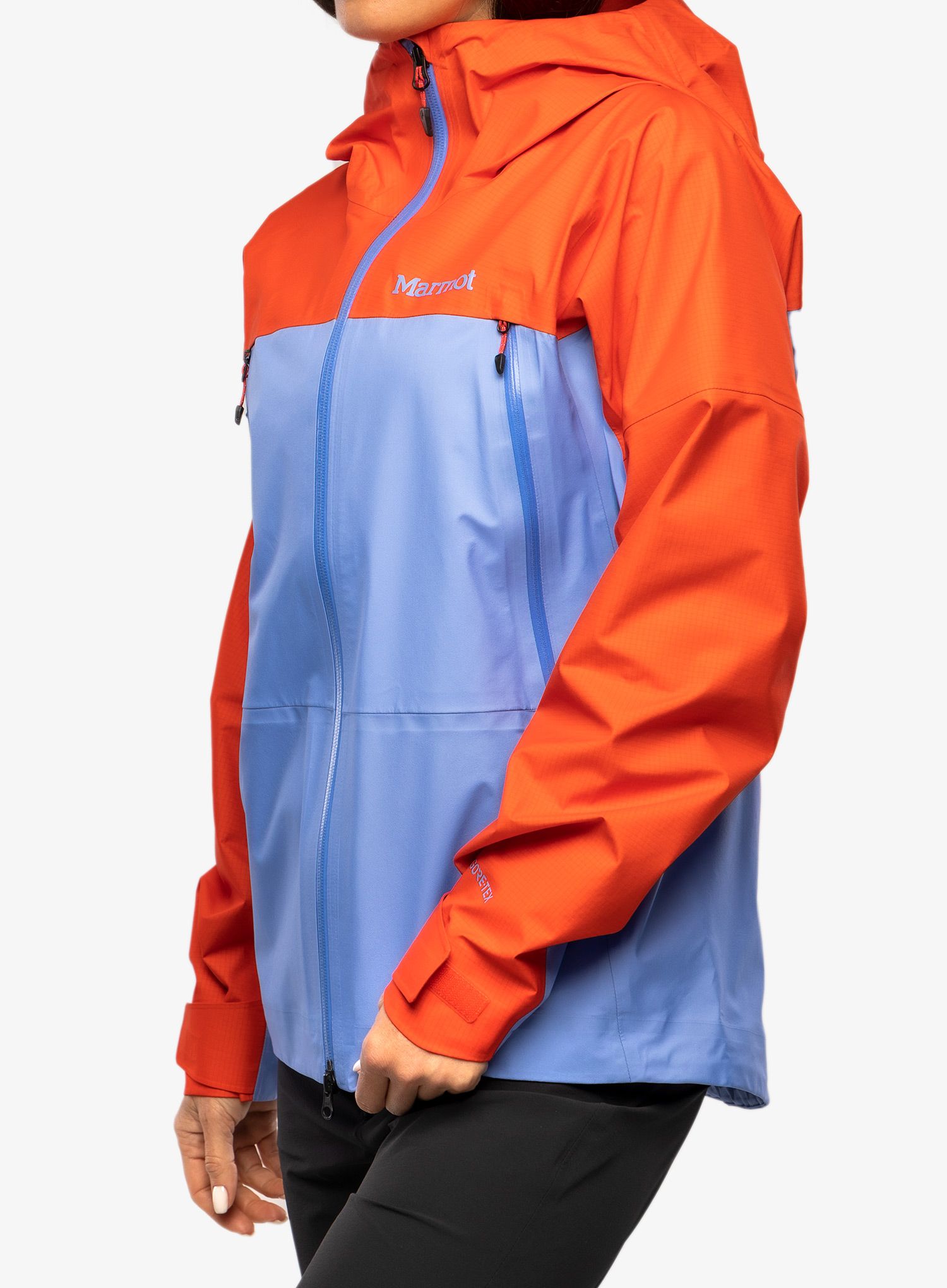 GORE TEX bunda dámská Marmot Mitre Peak Jacket - victory red/gateway blue