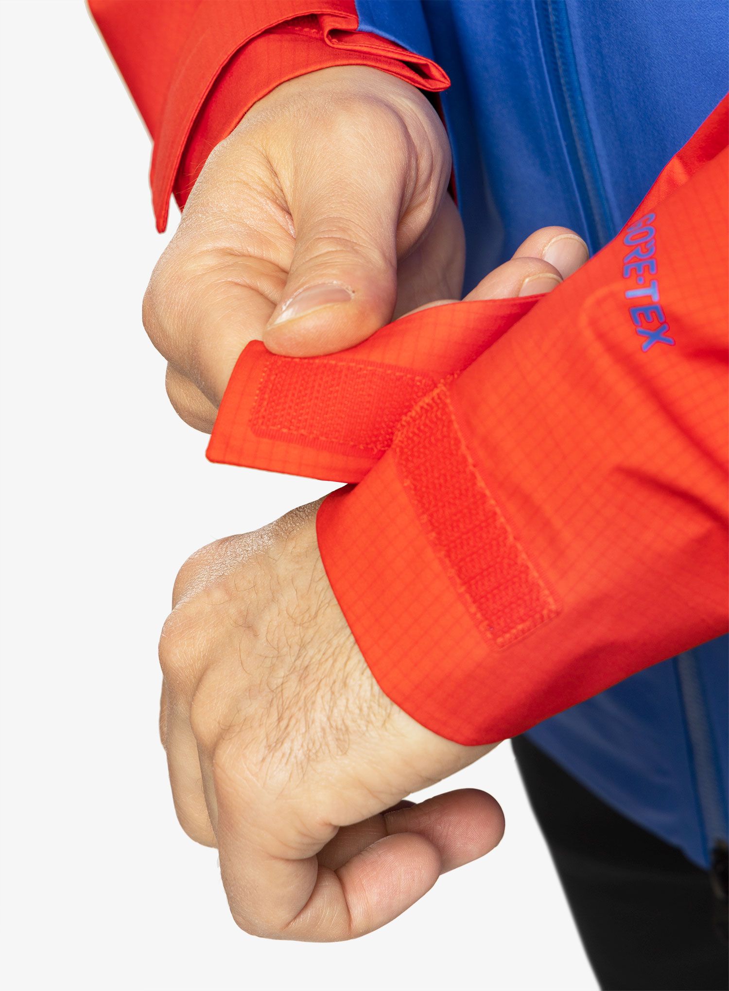 Bunda s membránou Marmot Mitre Peak Jacket - victory red/trail blue