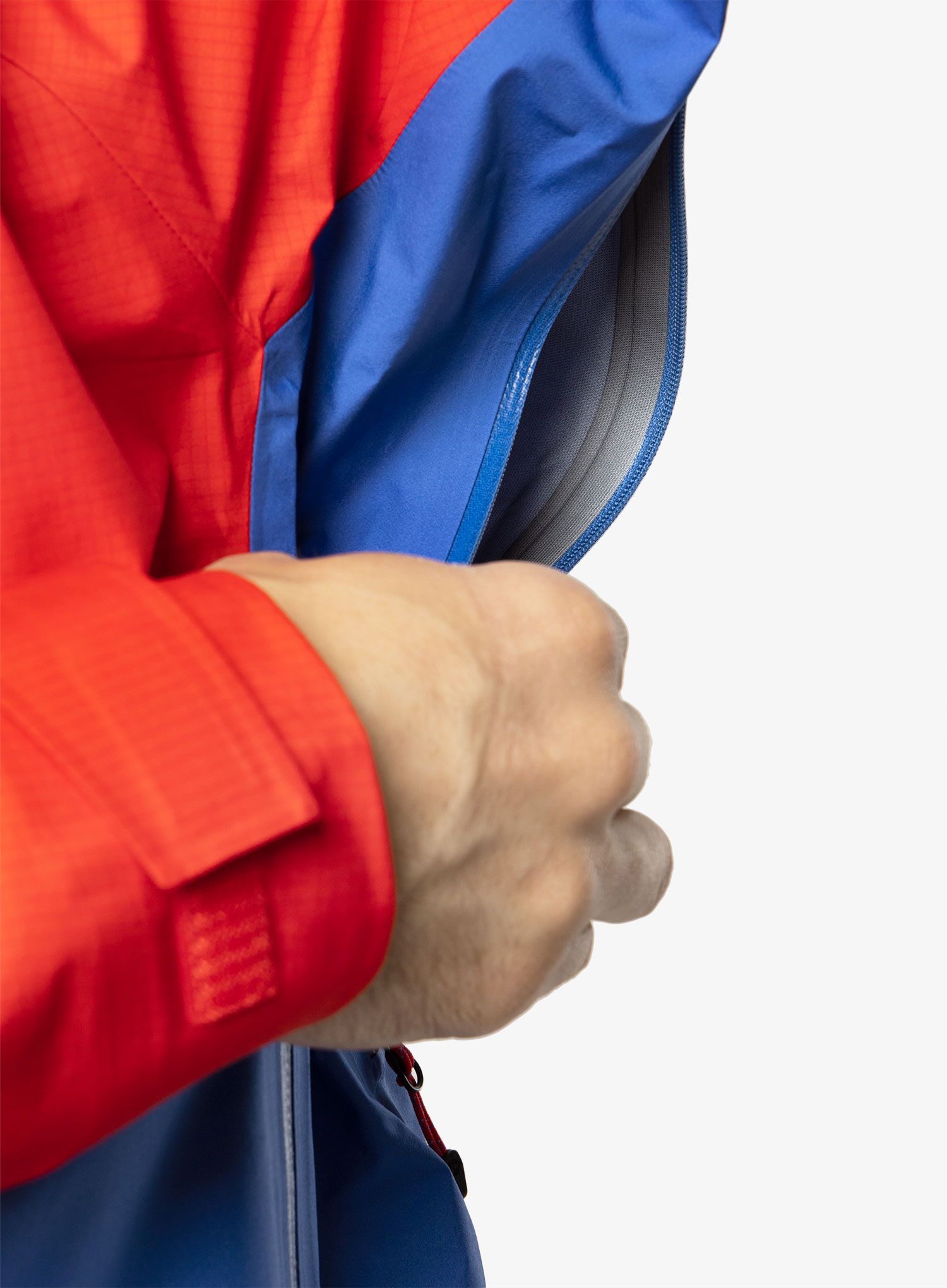 Bunda s membránou Marmot Mitre Peak Jacket - victory red/trail blue