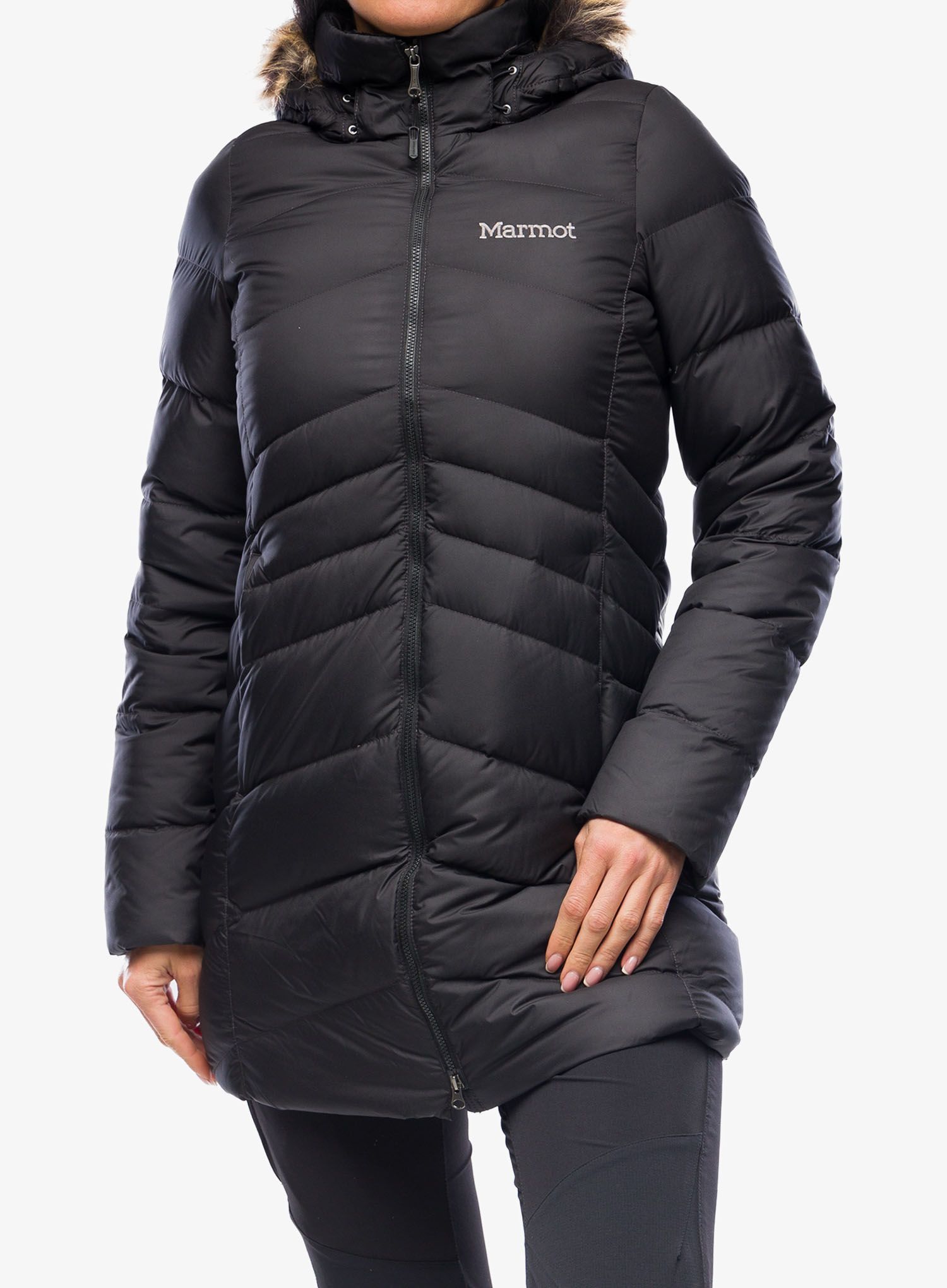 Dámský péřový kabát Marmot Montreal Coat Lady - black