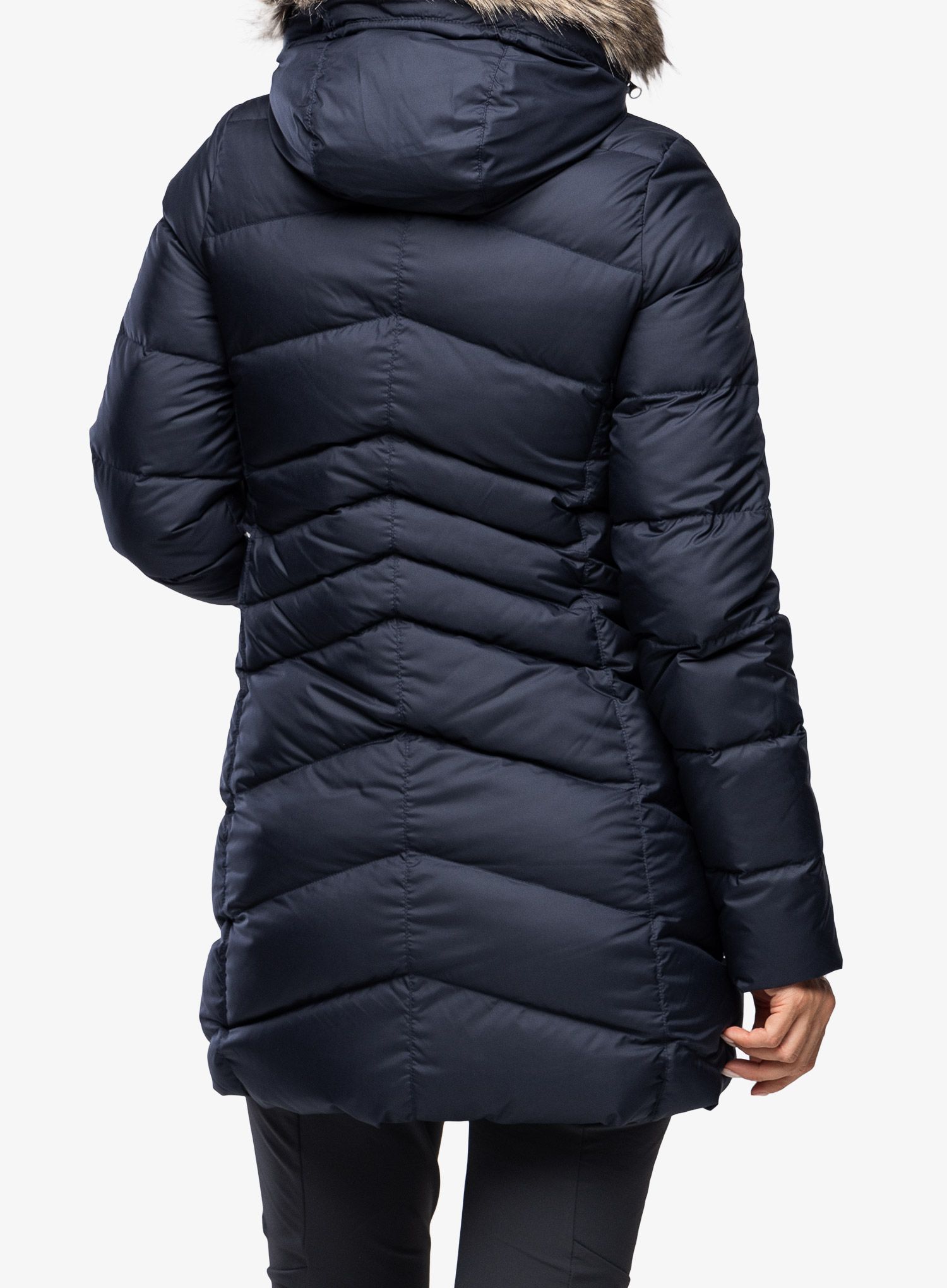 Dámský péřový kabát Marmot Montreal Coat Lady - midnight navy