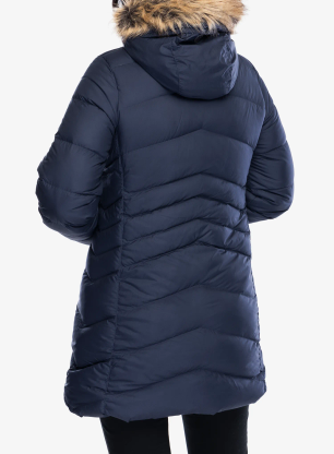 Dámský péřový kabát Marmot Montreal Coat - midnight navy/navy
