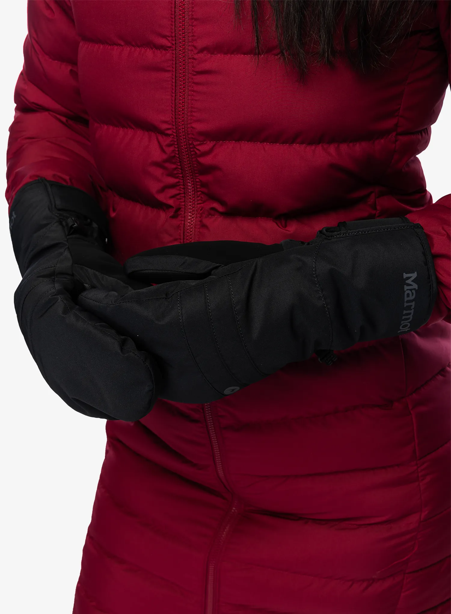 Dámské palčáky Marmot Moraine Mitt - black/black