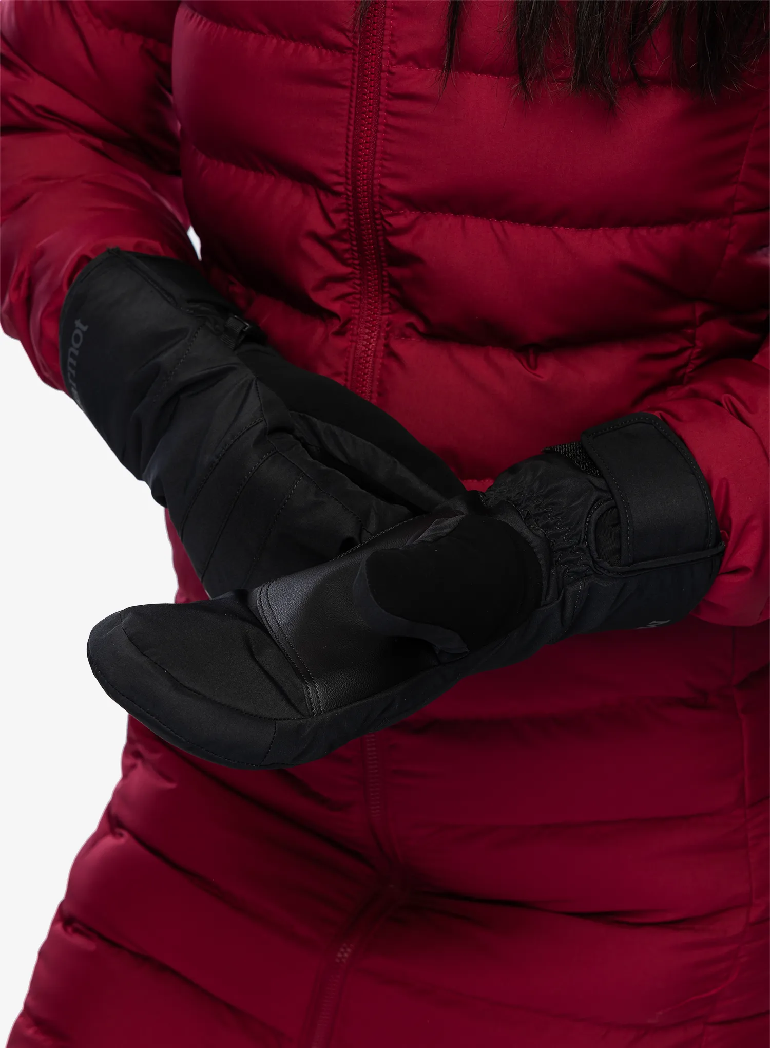 Dámské palčáky Marmot Moraine Mitt - black/black