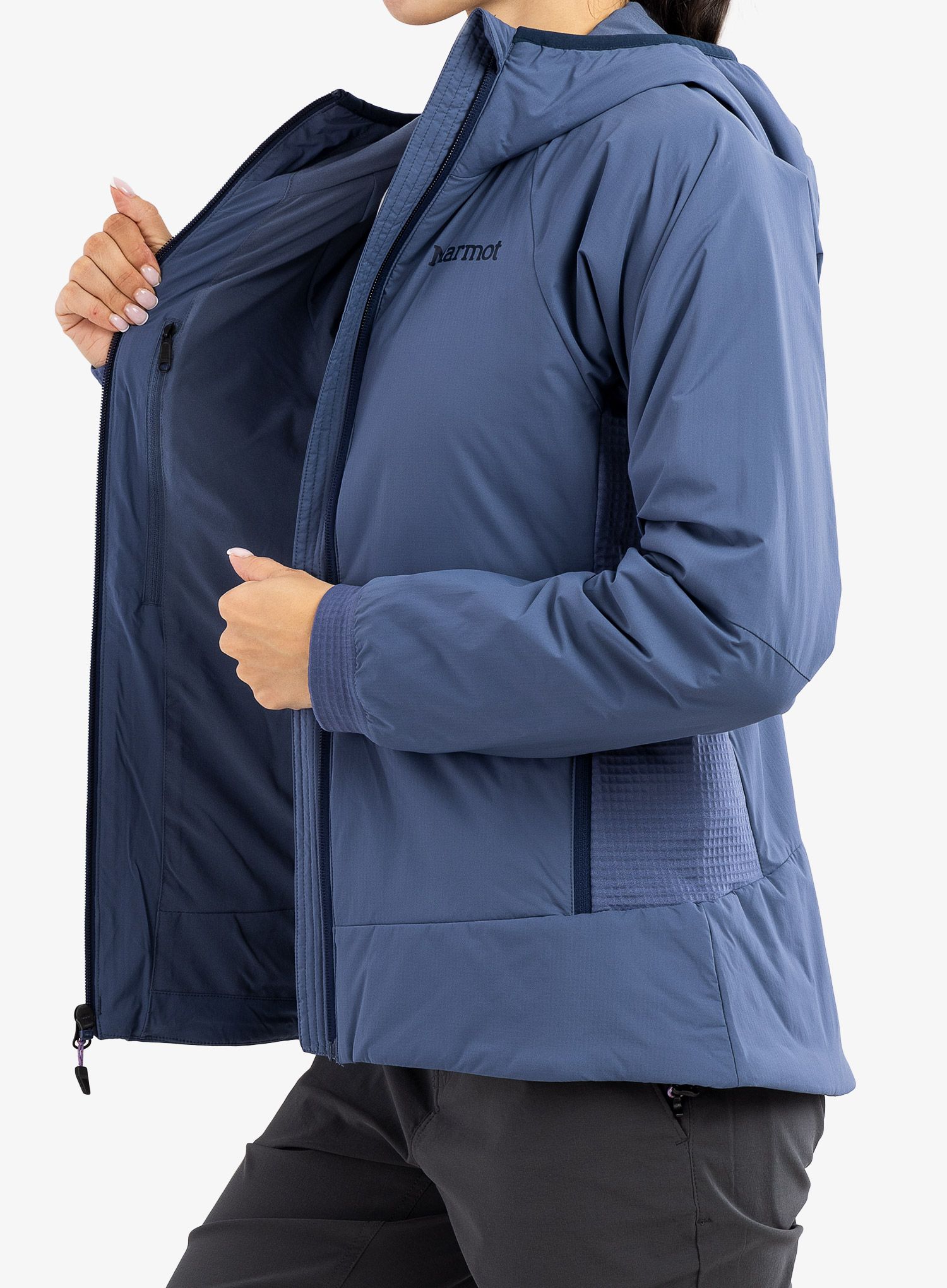 Dámská bunda Marmot Novus Hoody - storm