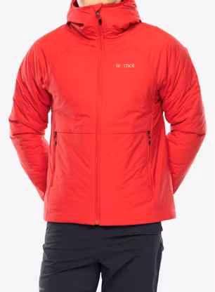 Zateplená bunda Marmot Novus Hoody - team red
