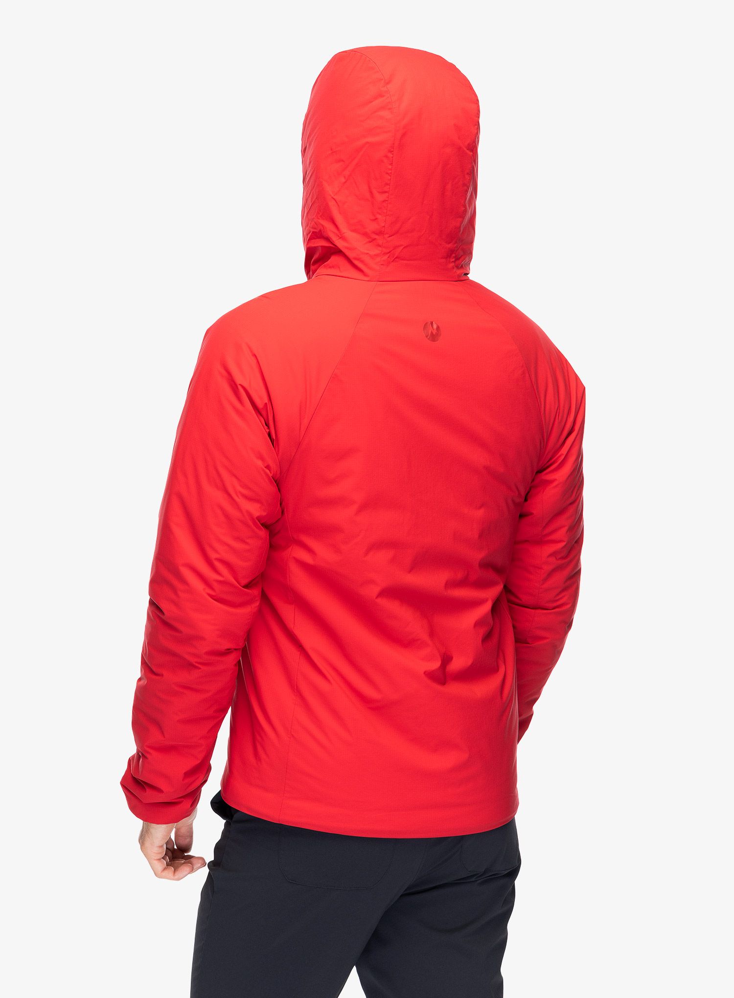 Zateplená bunda Marmot Novus Hoody - team red
