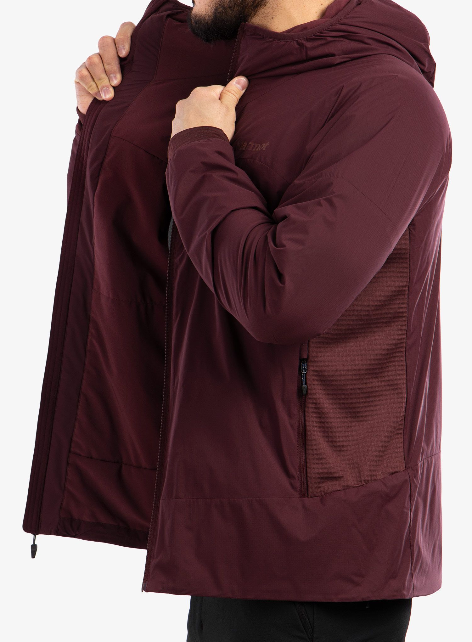 Hybridní bunda Marmot Novus LT Hybrid Hoody - port royal