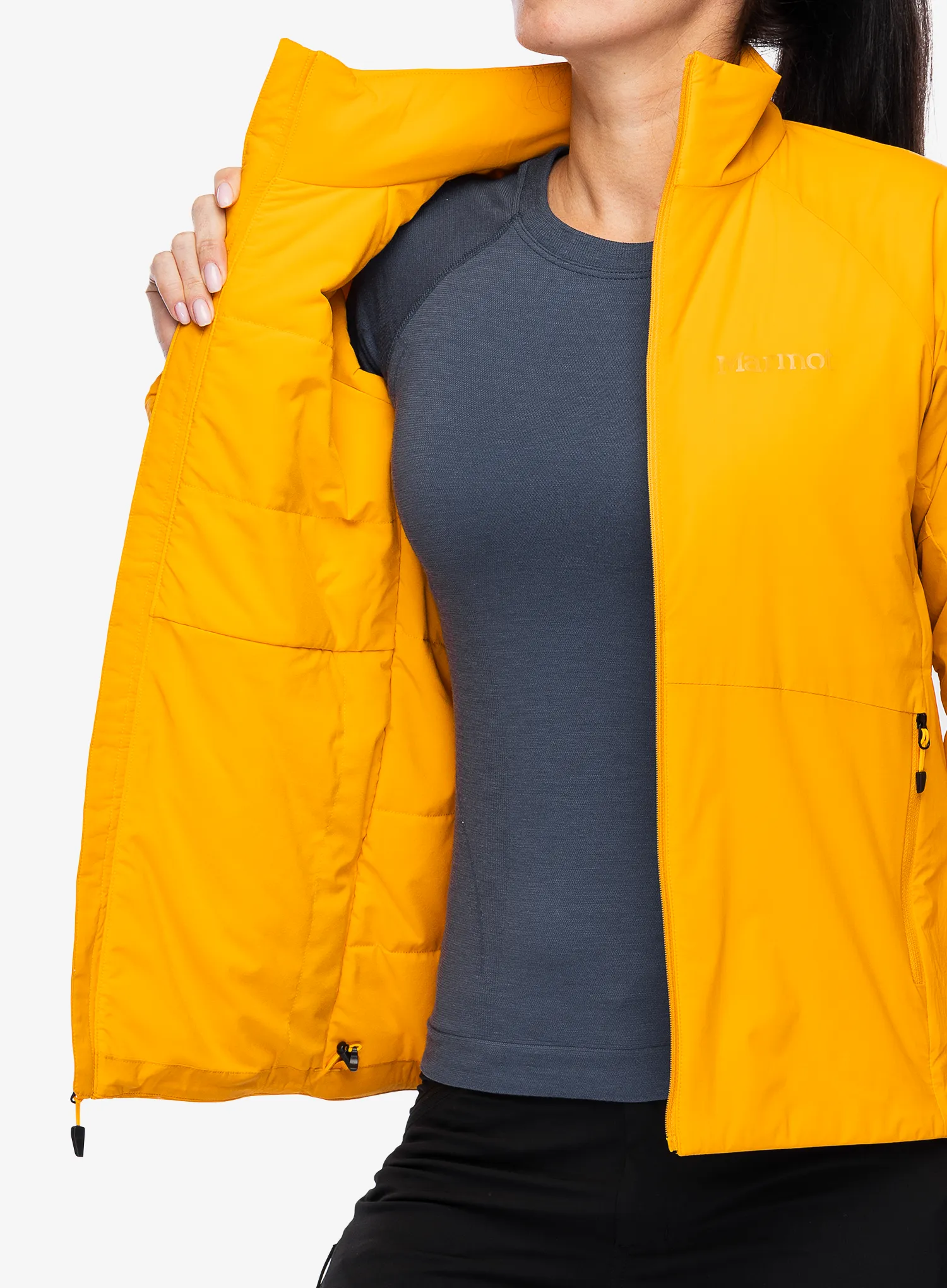 Zateplená bunda dámská Marmot Novus LT Jacket - golden sun