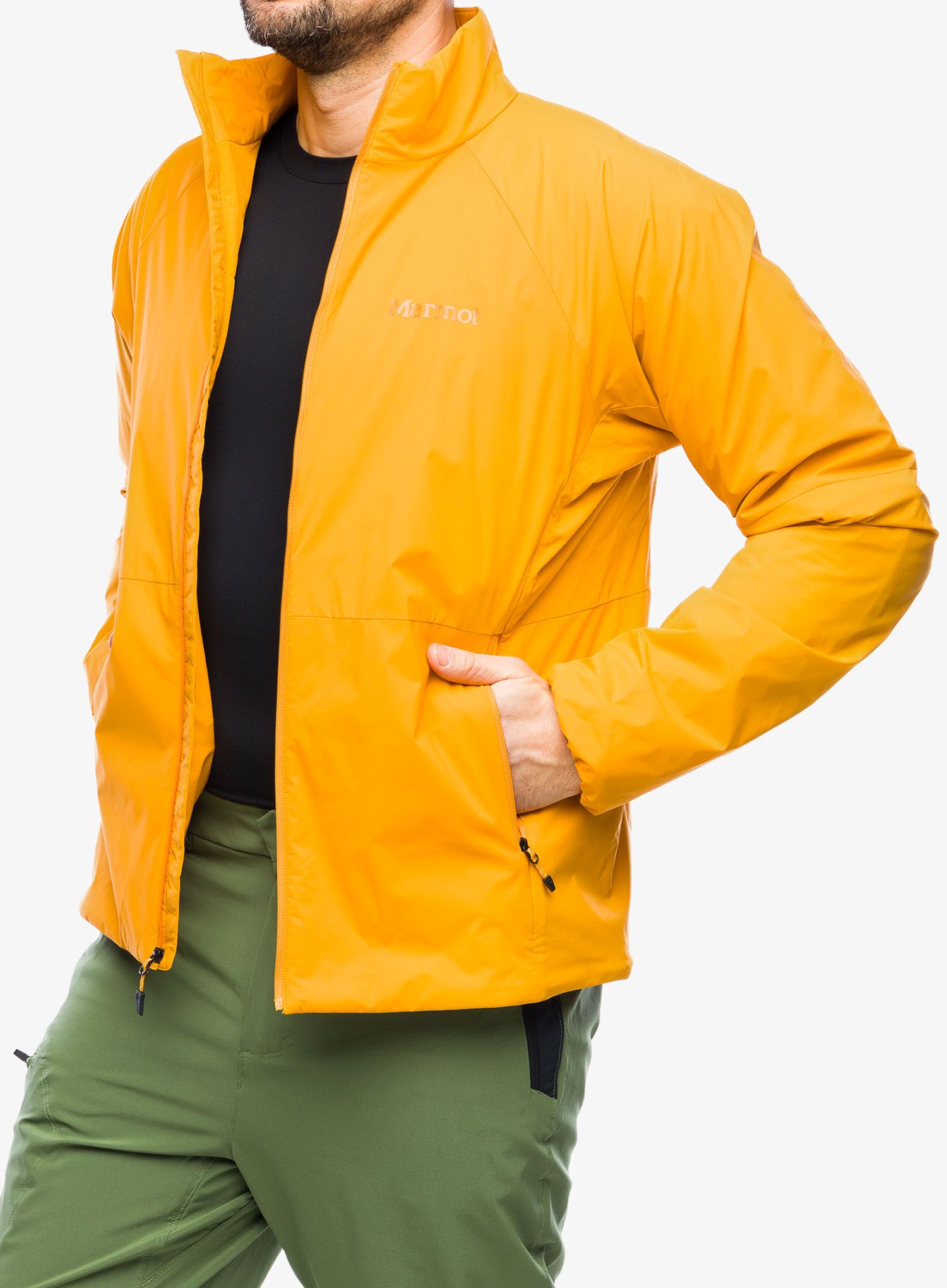 Zateplená bunda Marmot Novus LT Jacket - golden sun