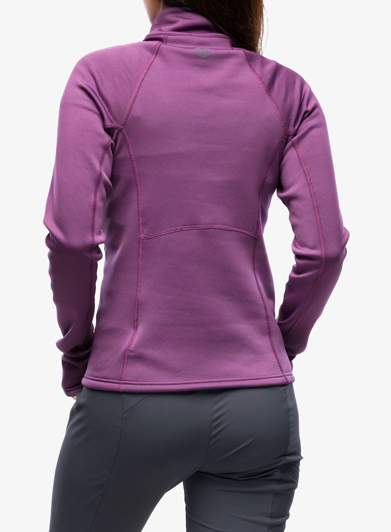 Fleece mikina dámská Marmot Olden Polartec 1/2 Zip - purple fig