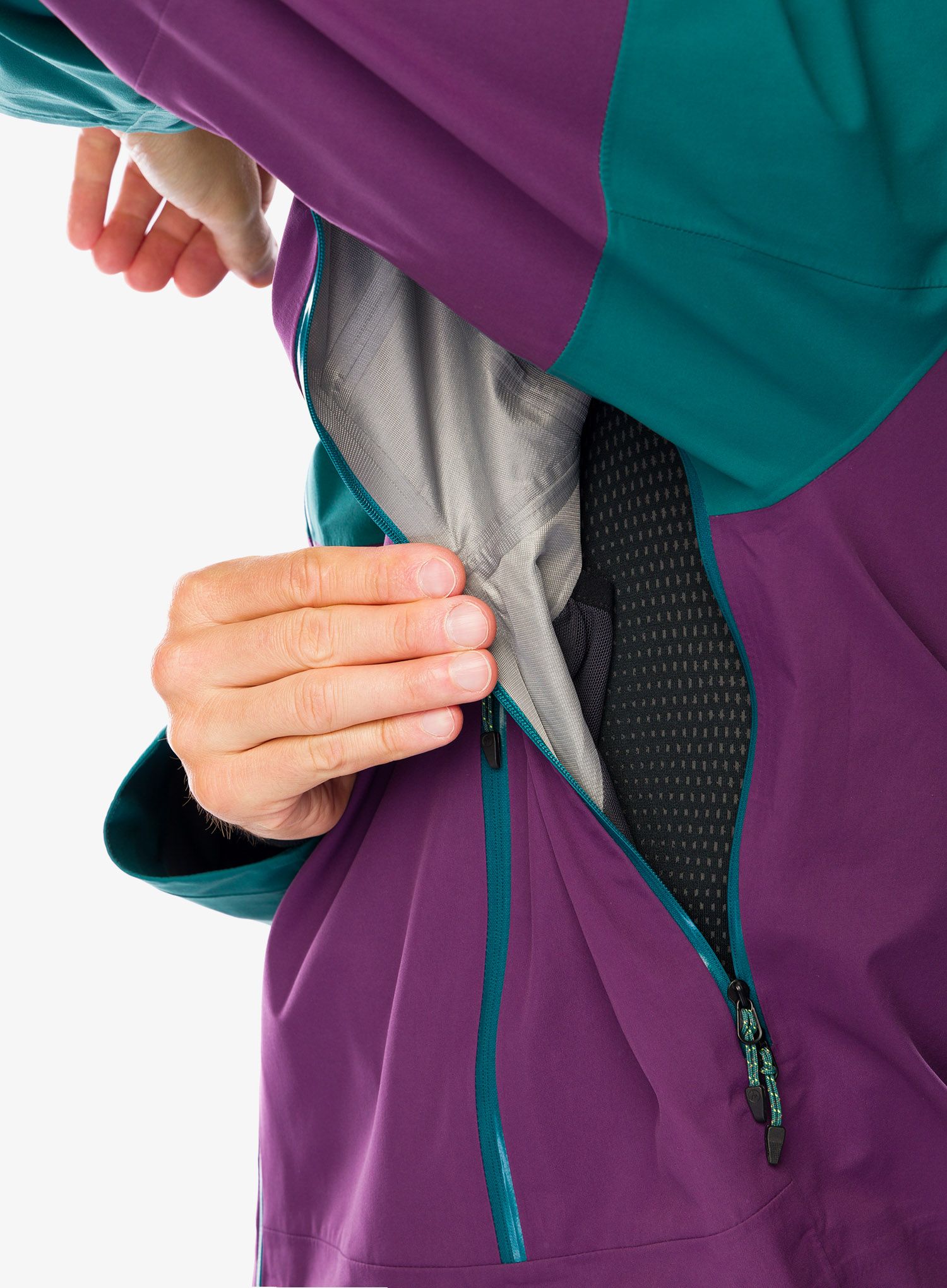 Lyžařská bunda Marmot Orion GORE-TEX Jacket - dark jungle/purple fig