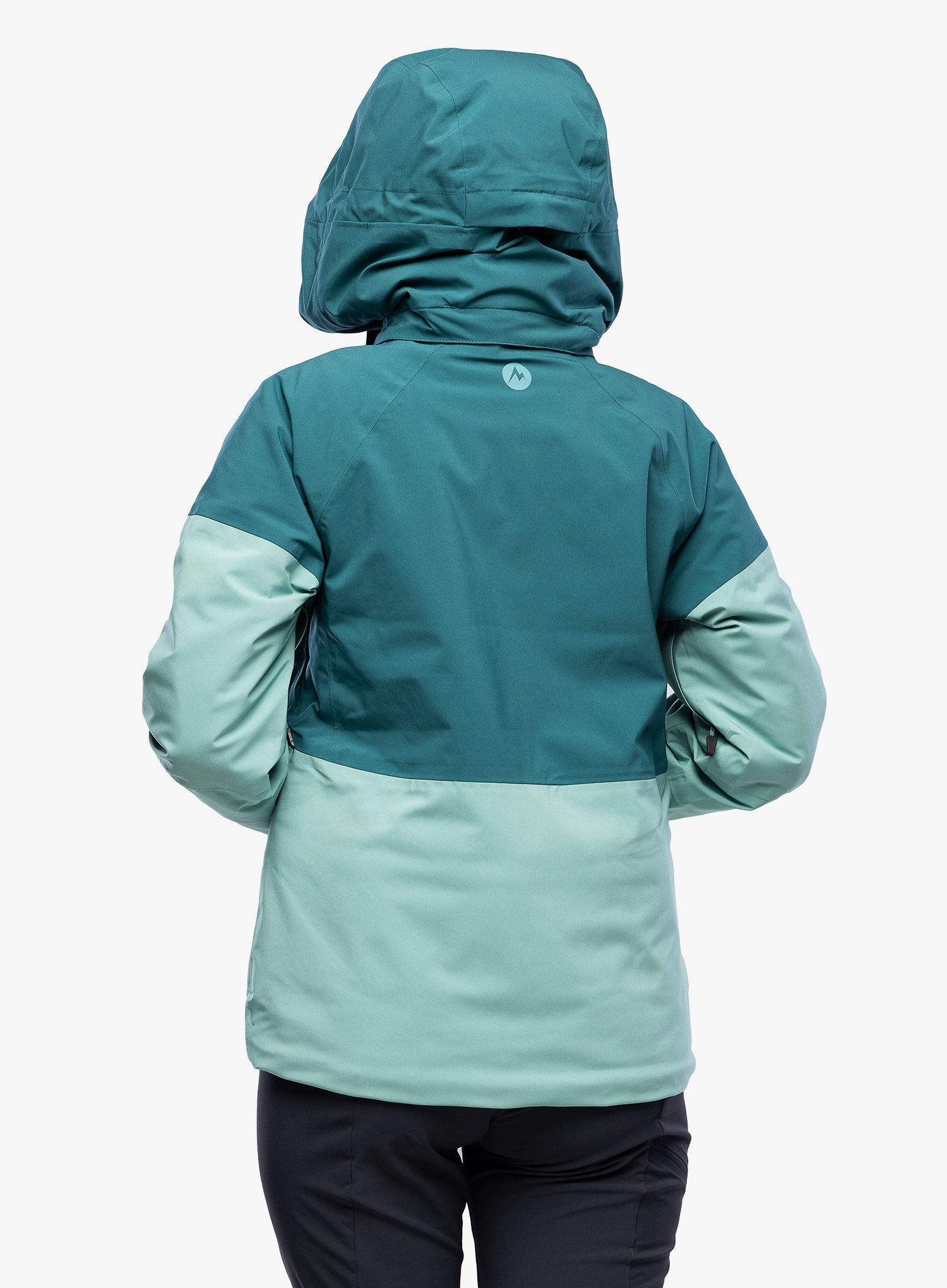Dámská lyžařská bunda Marmot Pace Jacket - dark jungle/blue agave