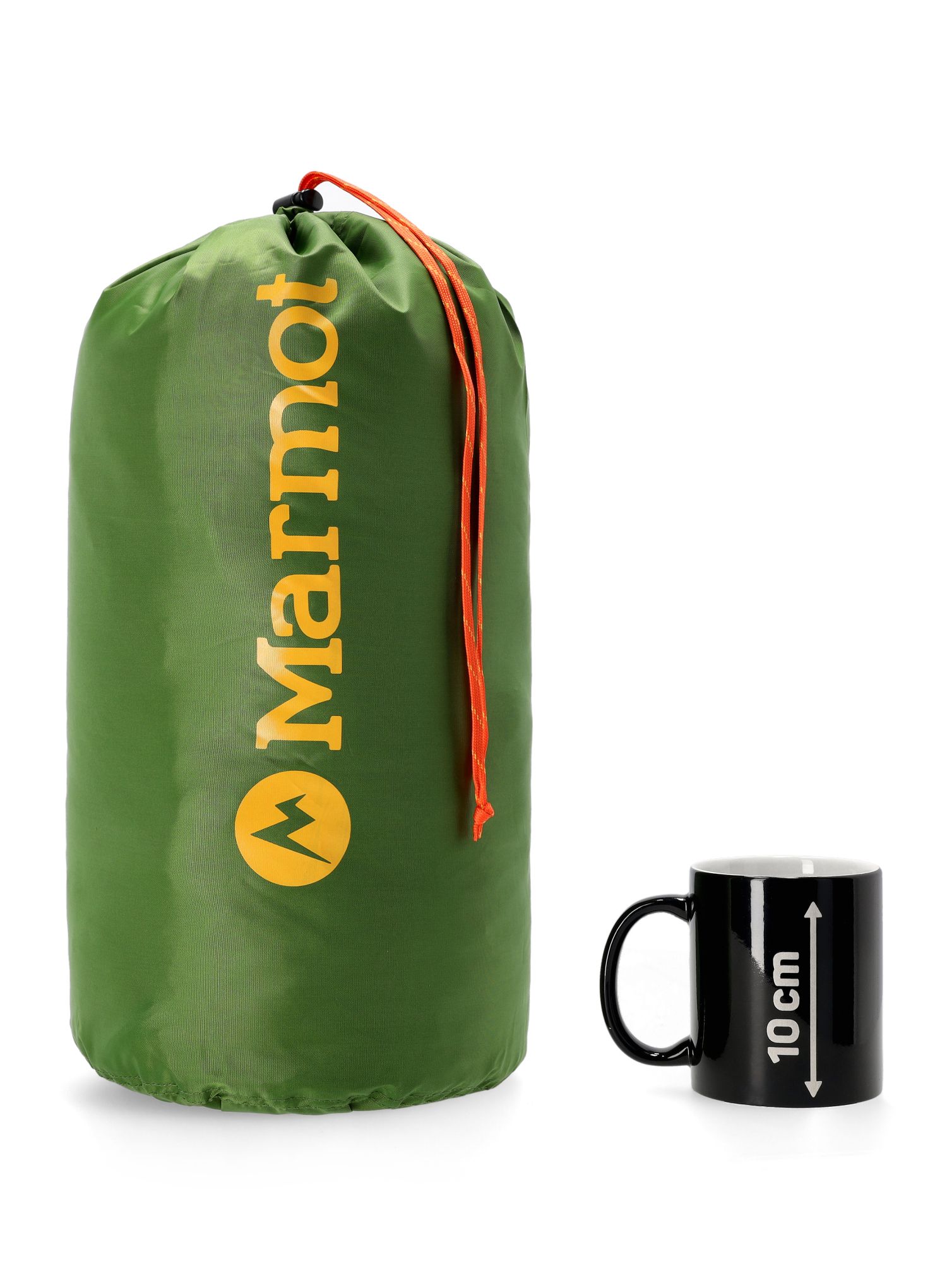 Péřový spacák Marmot Palisade Long (198 cm) - forest green/foliage