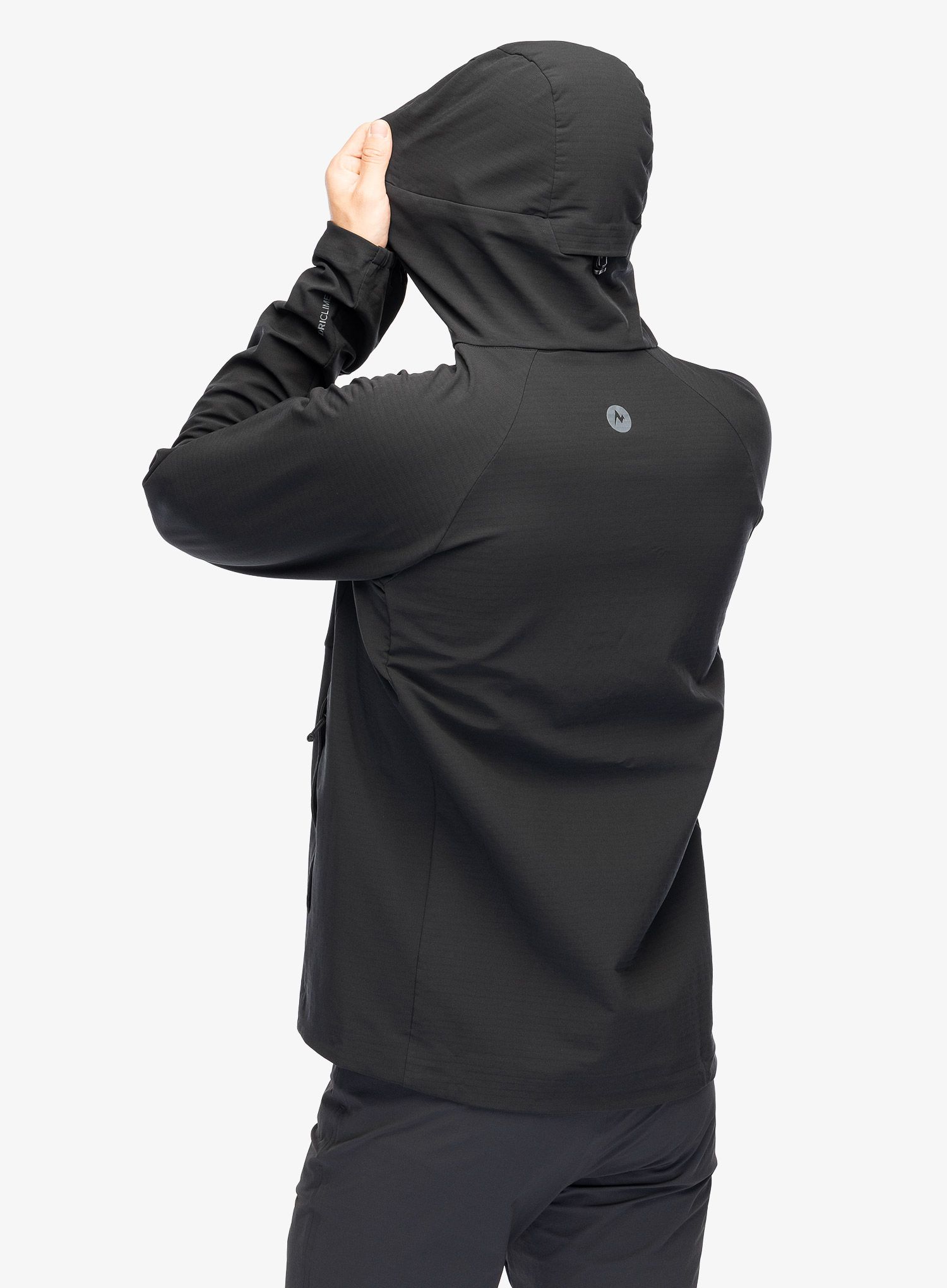 Větrovka Marmot Pinnacle DriClime Hoody - black