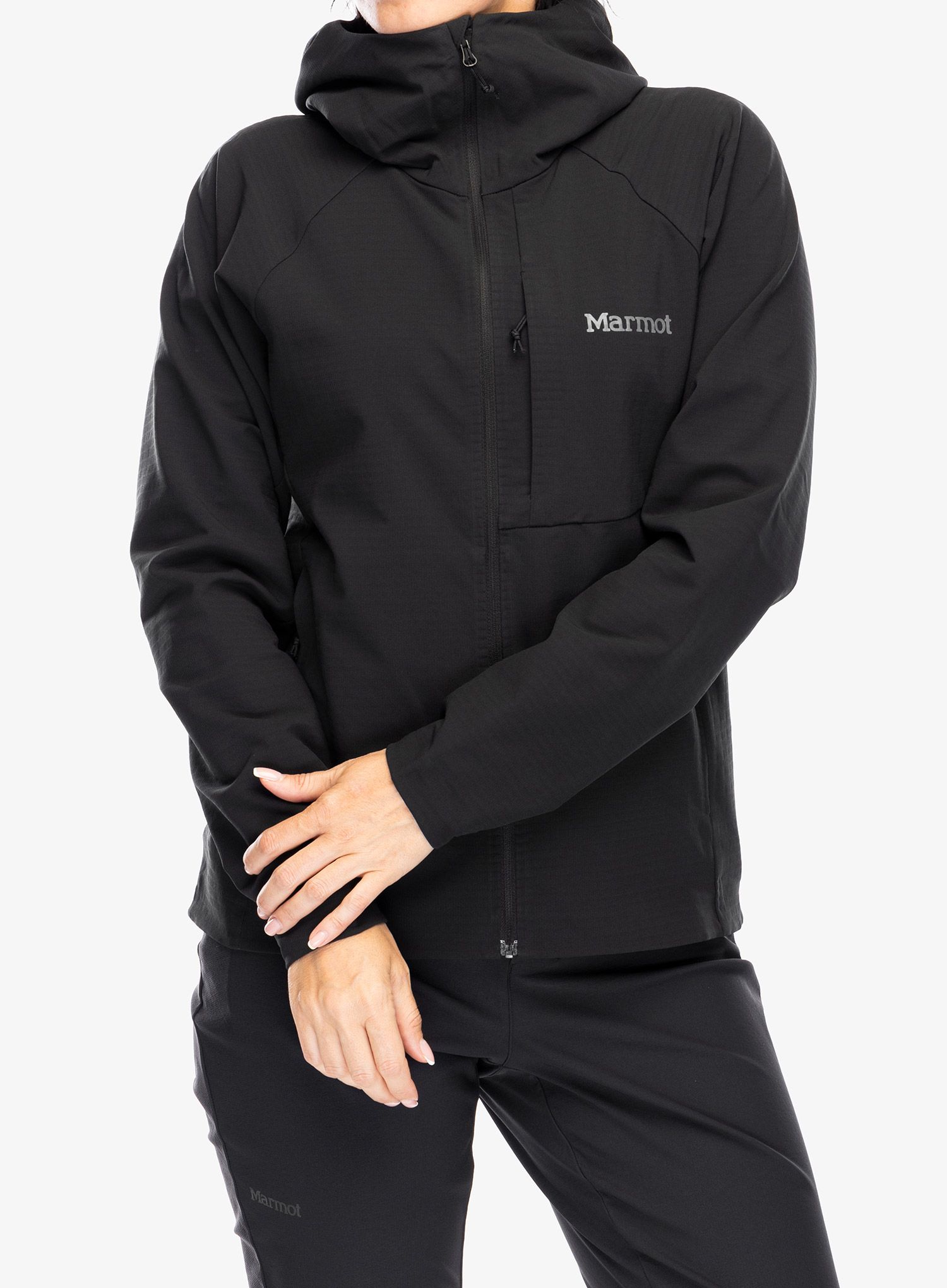 Větrovka dámská Marmot Pinnacle DriClime Hoody - black