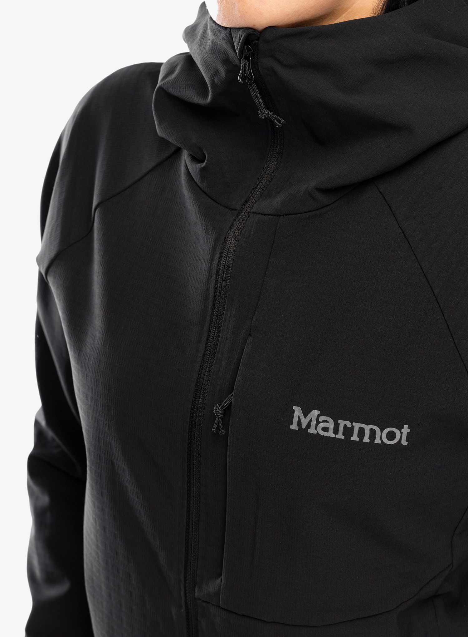 Větrovka dámská Marmot Pinnacle DriClime Hoody - black
