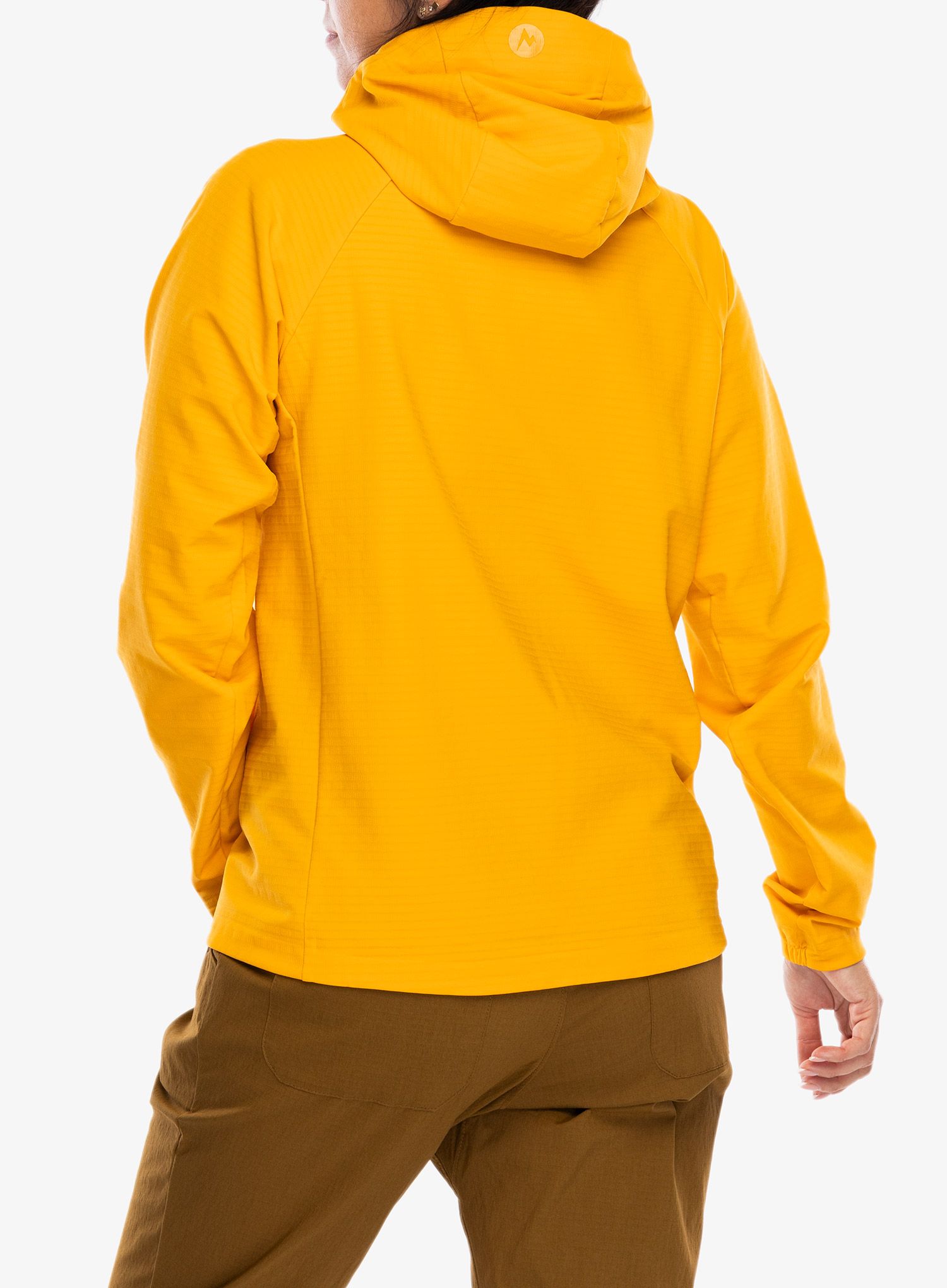 Větrovka dámská Marmot Pinnacle DriClime Hoody - golden sun