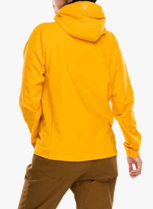 Větrovka dámská Marmot Pinnacle DriClime Hoody - golden sun