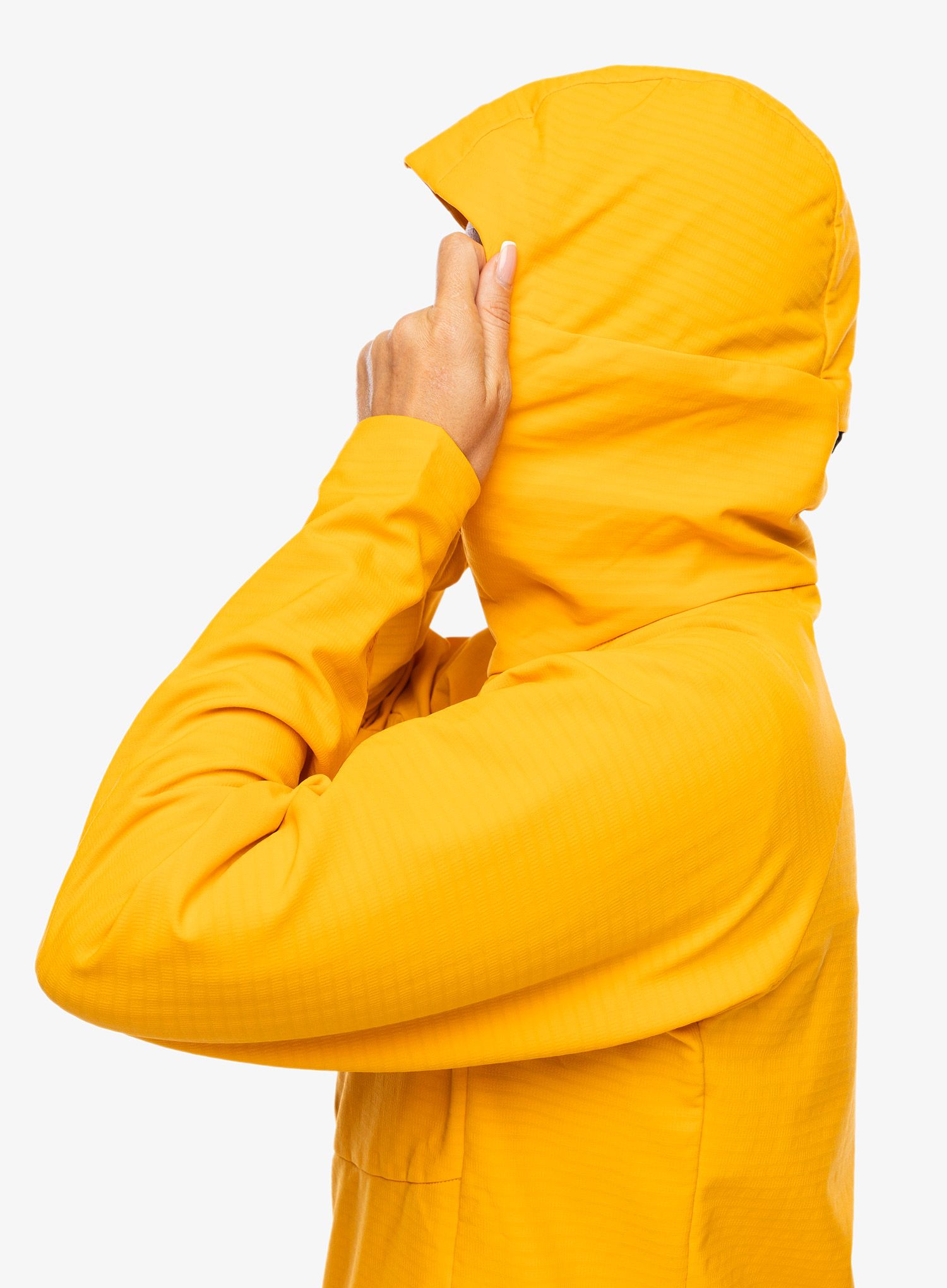 Větrovka dámská Marmot Pinnacle DriClime Hoody - golden sun