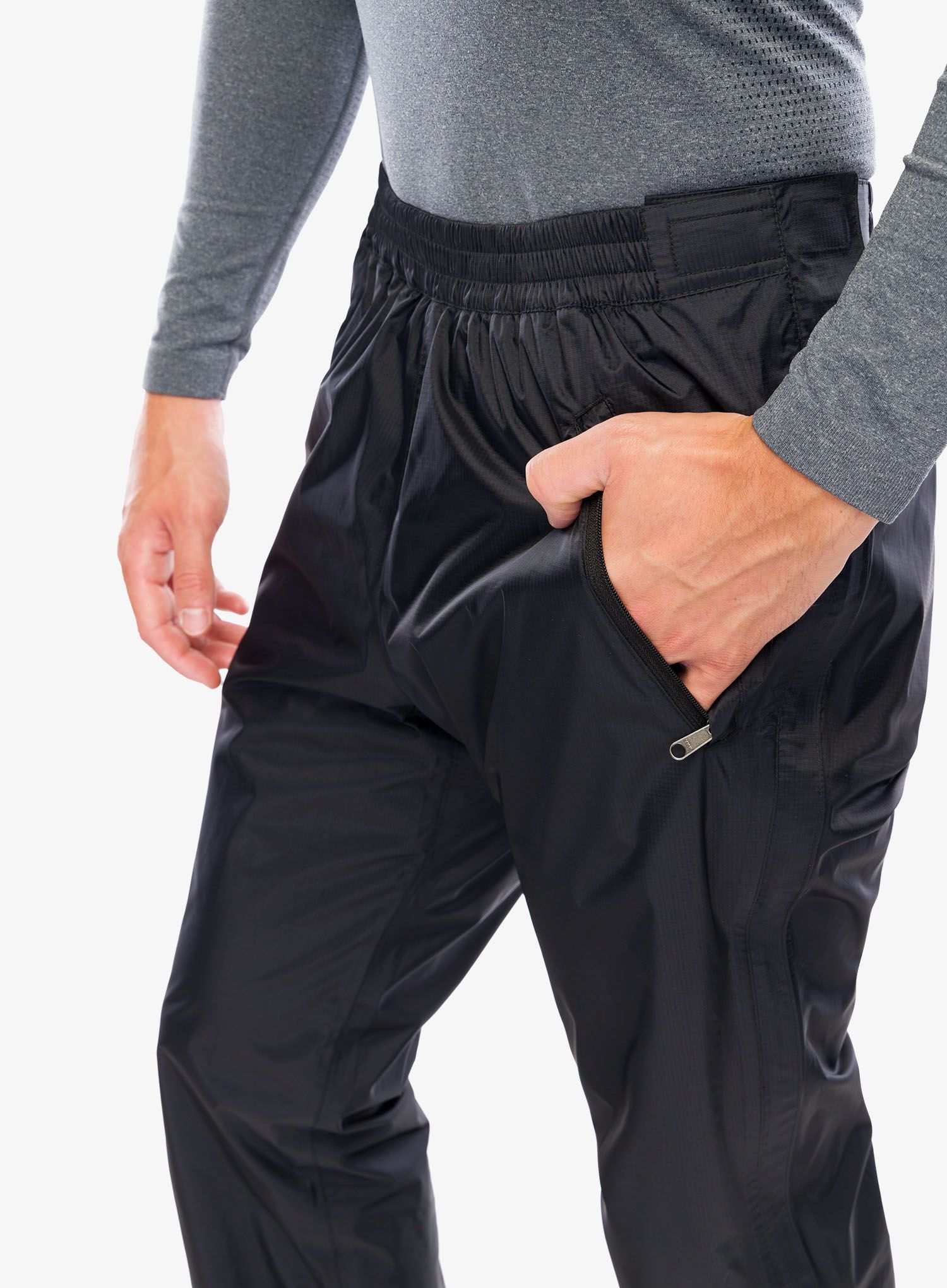 Nepromokavé kalhoty Marmot PreCip Eco Full Zip Pant - black/black