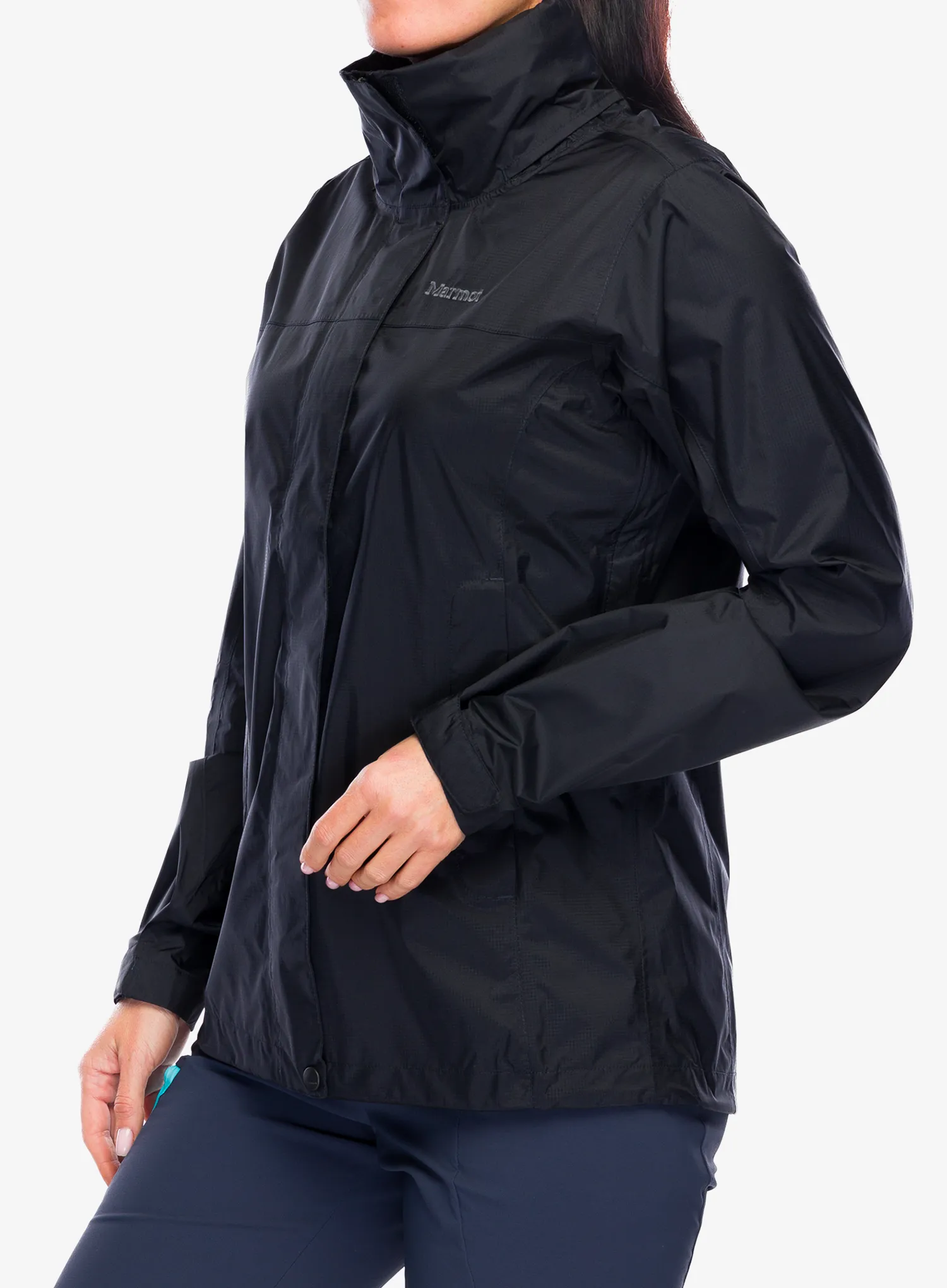 Dámská bunda do deště Marmot PreCip Eco Jacket - black/black