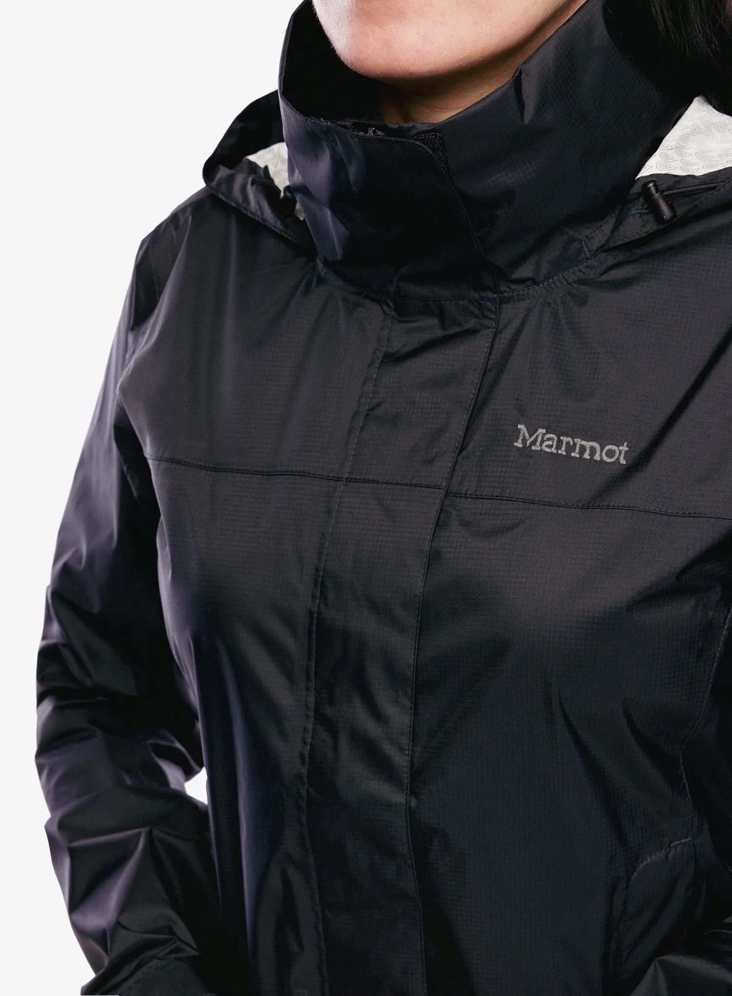 Dámská bunda do deště Marmot PreCip Eco Jacket - black/black