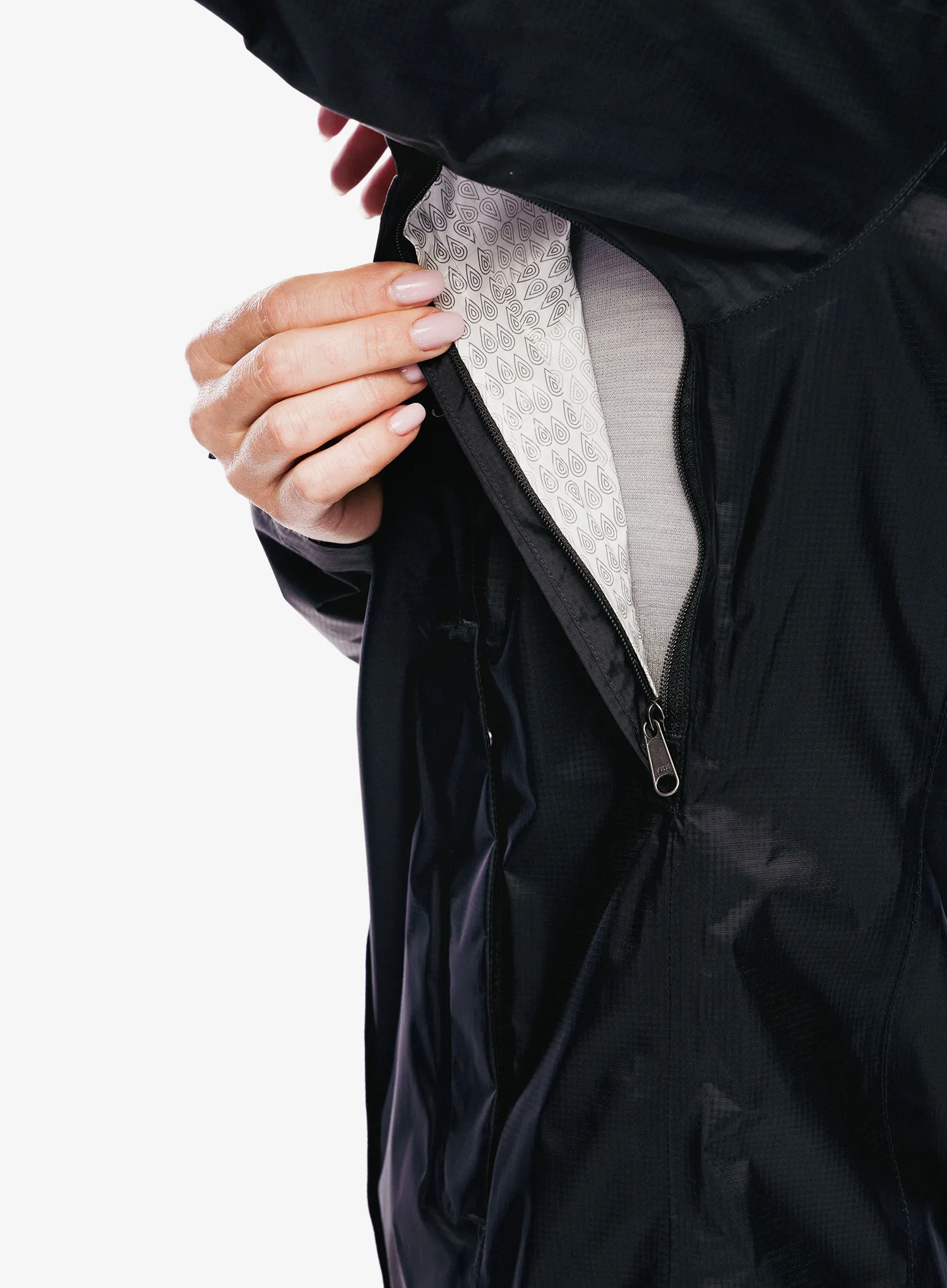 Dámská bunda do deště Marmot PreCip Eco Jacket - black/black